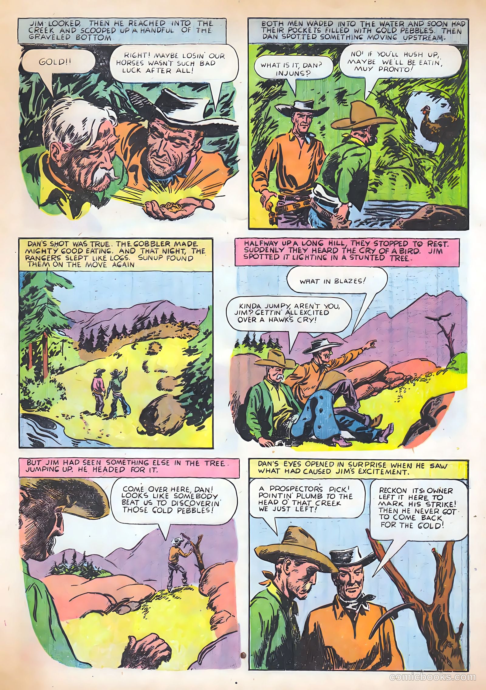 Gene Autry Comics #15 — page 33 of 36