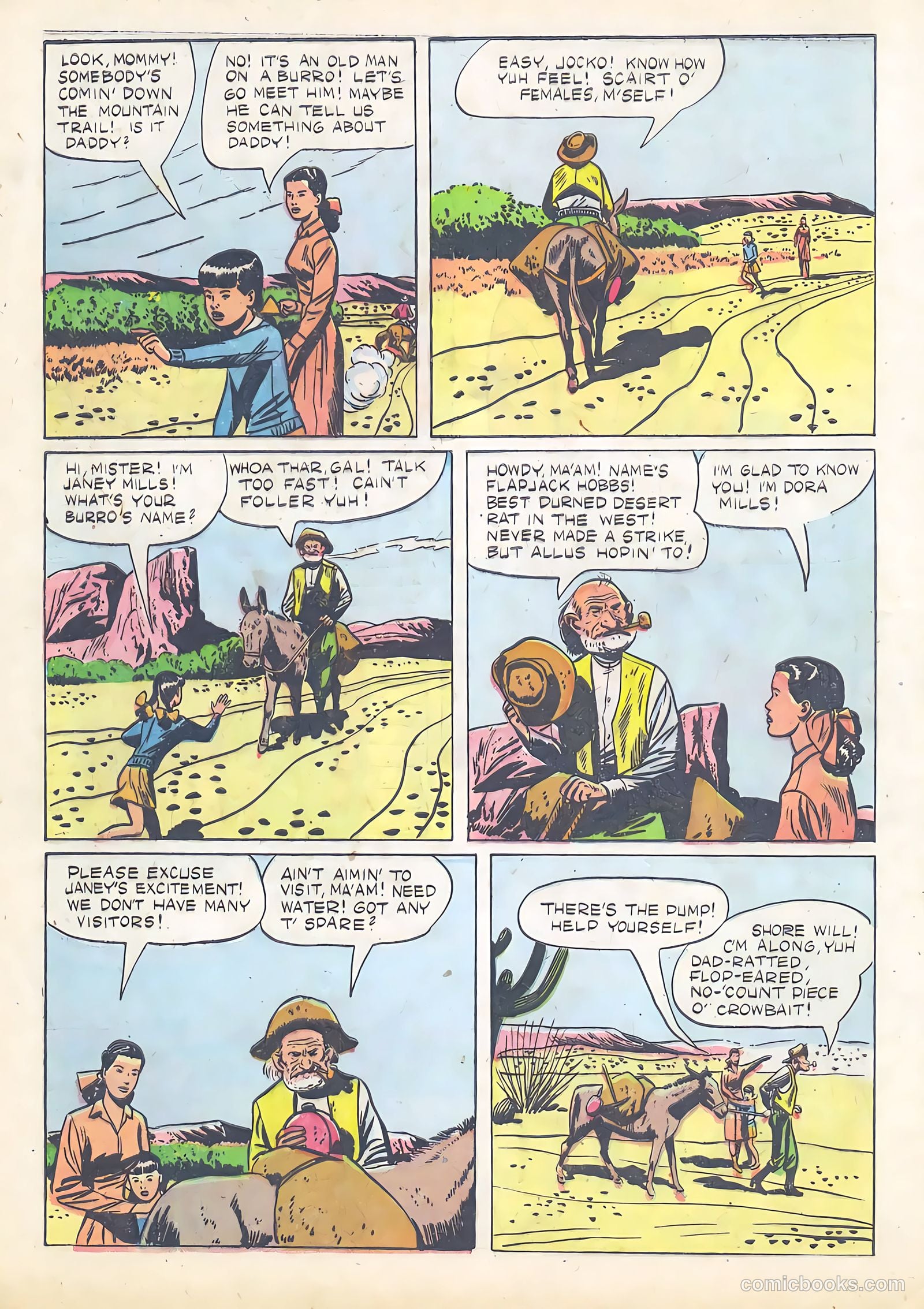 Gene Autry Comics #16 — page 8 of 36