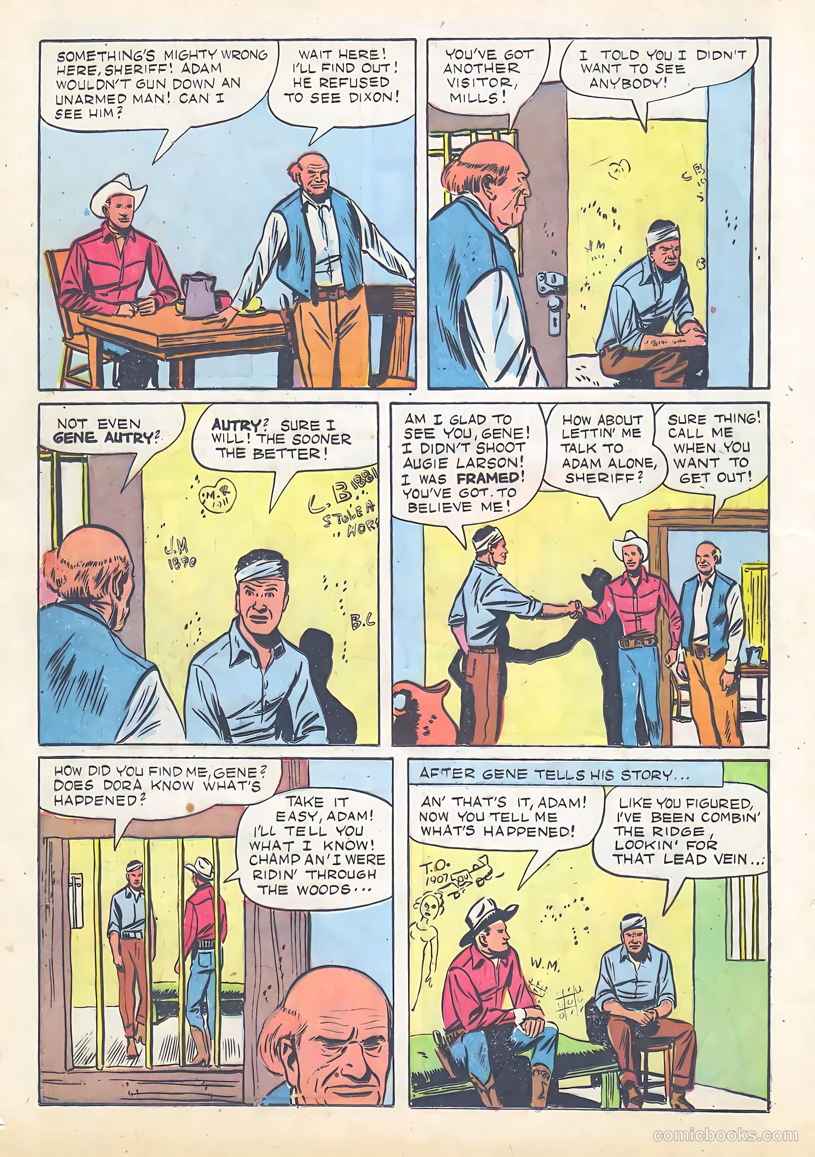 Gene Autry Comics #16 — page 12 of 36