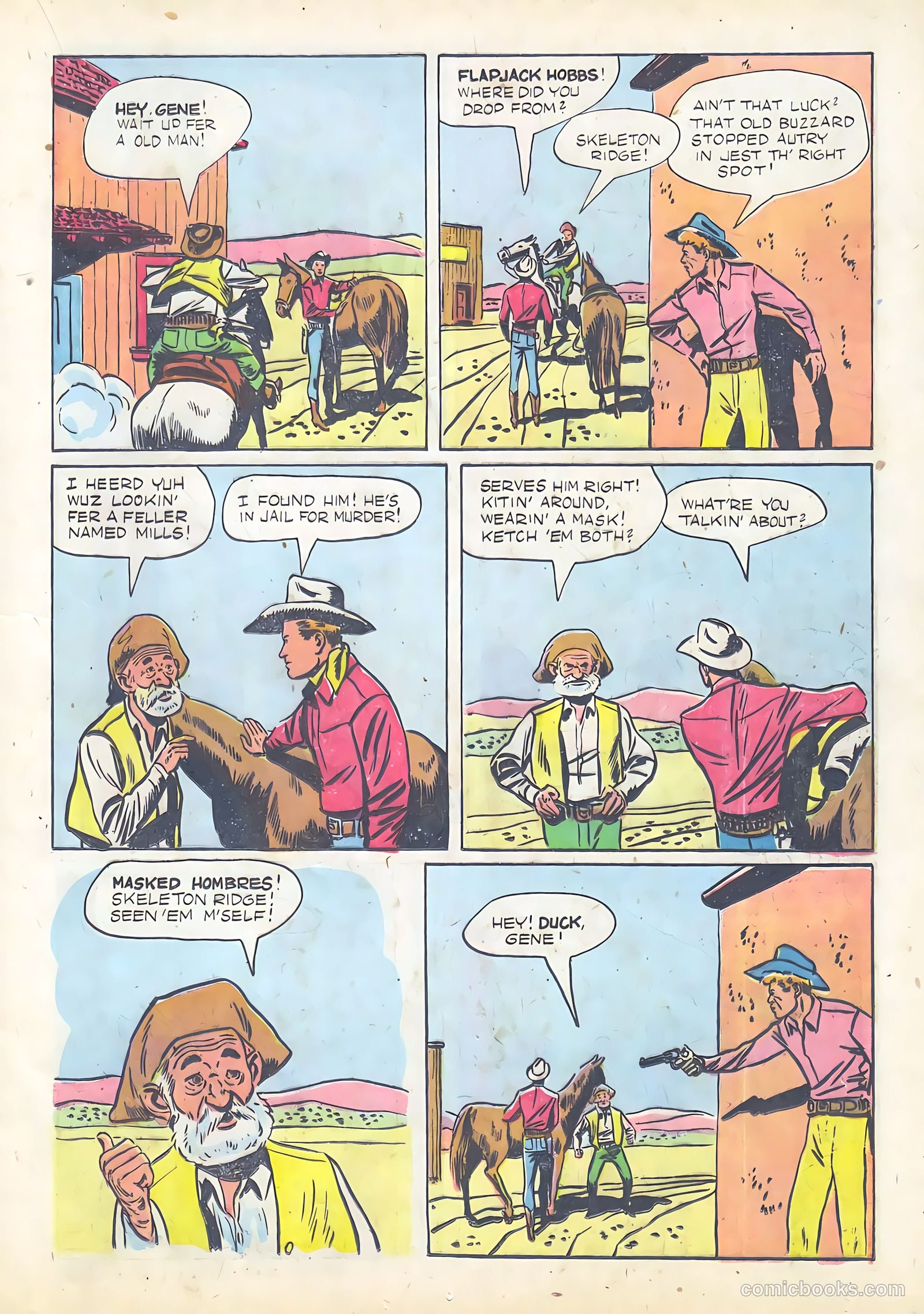 Gene Autry Comics #16 — page 17 of 36