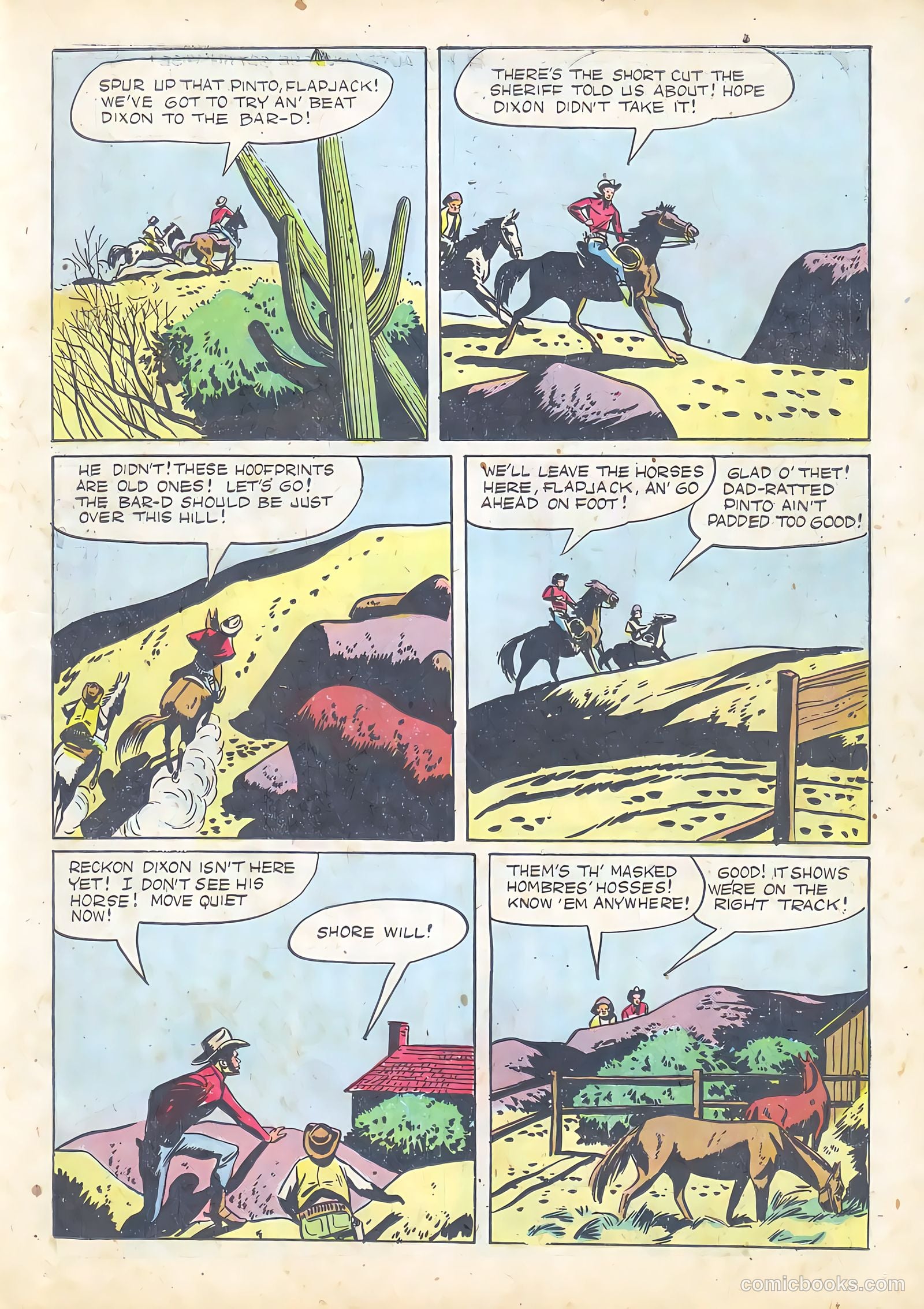 Gene Autry Comics #16 — page 23 of 36