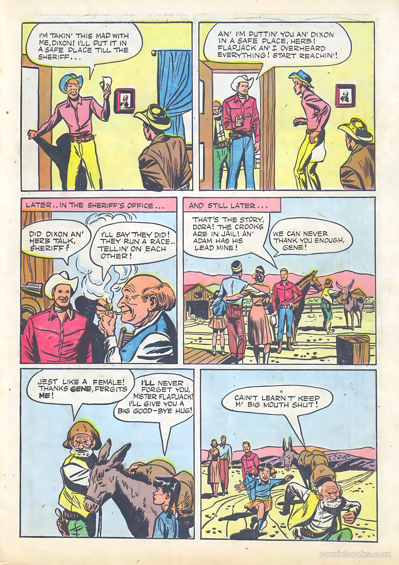 Gene Autry Comics #16 — page 27 of 36