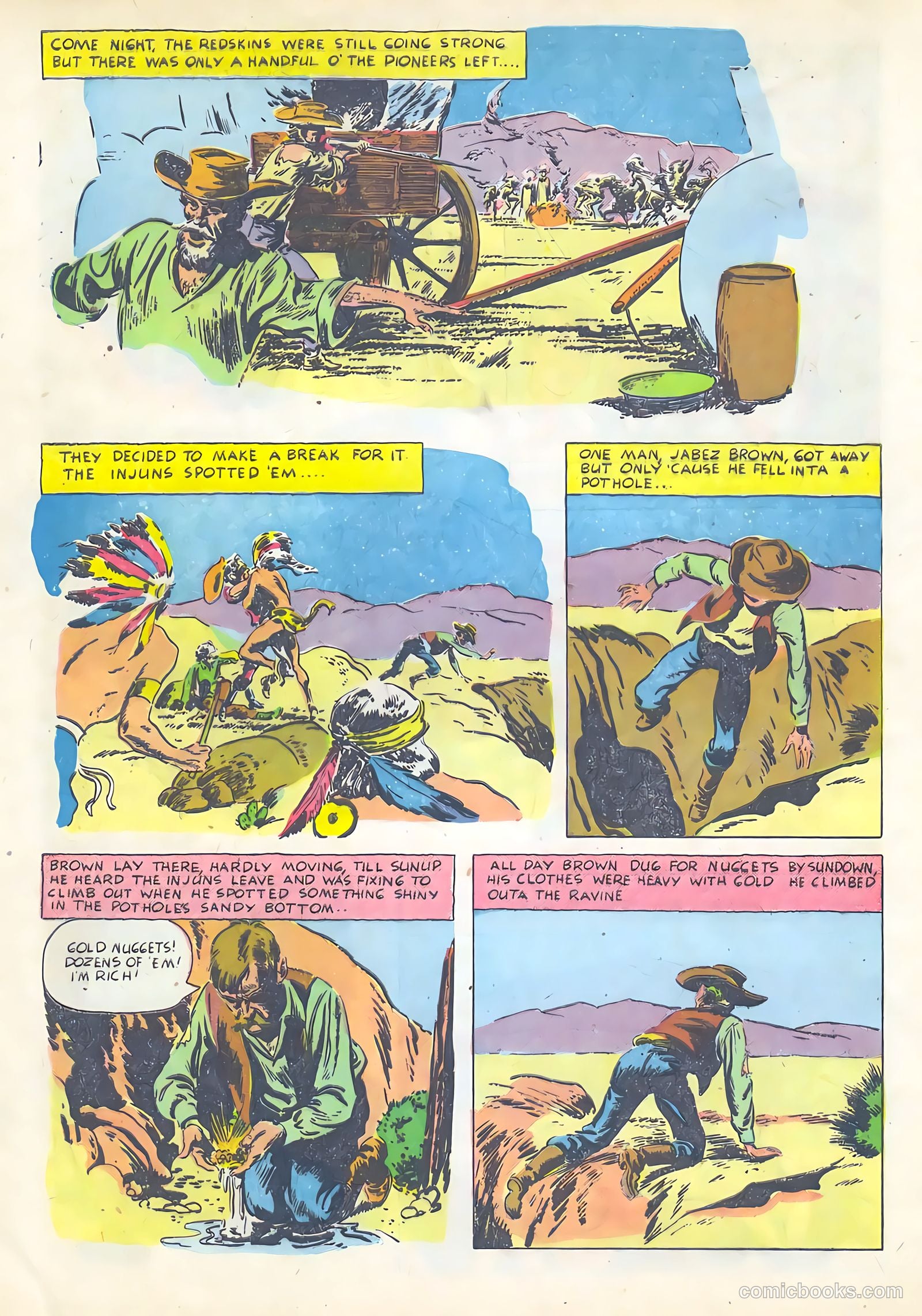 Gene Autry Comics #16 — page 32 of 36