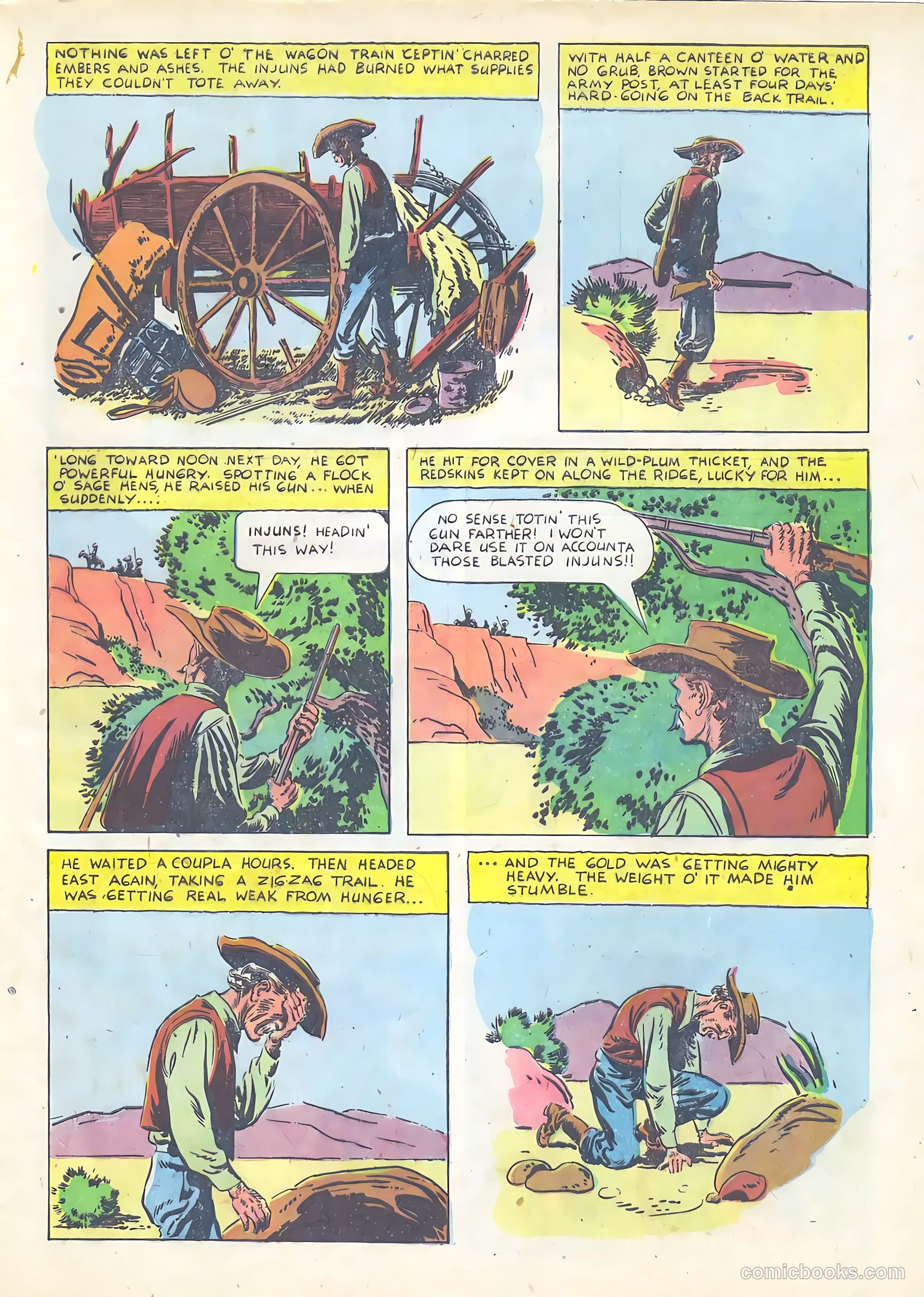 Gene Autry Comics #16 — page 33 of 36