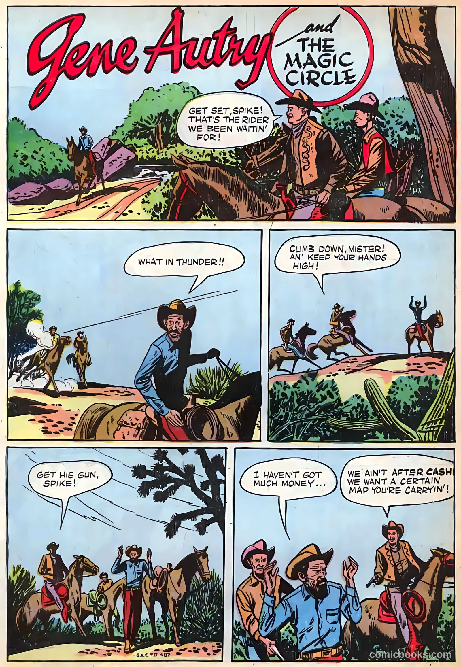 Gene Autry Comics #17 — page 2 of 26