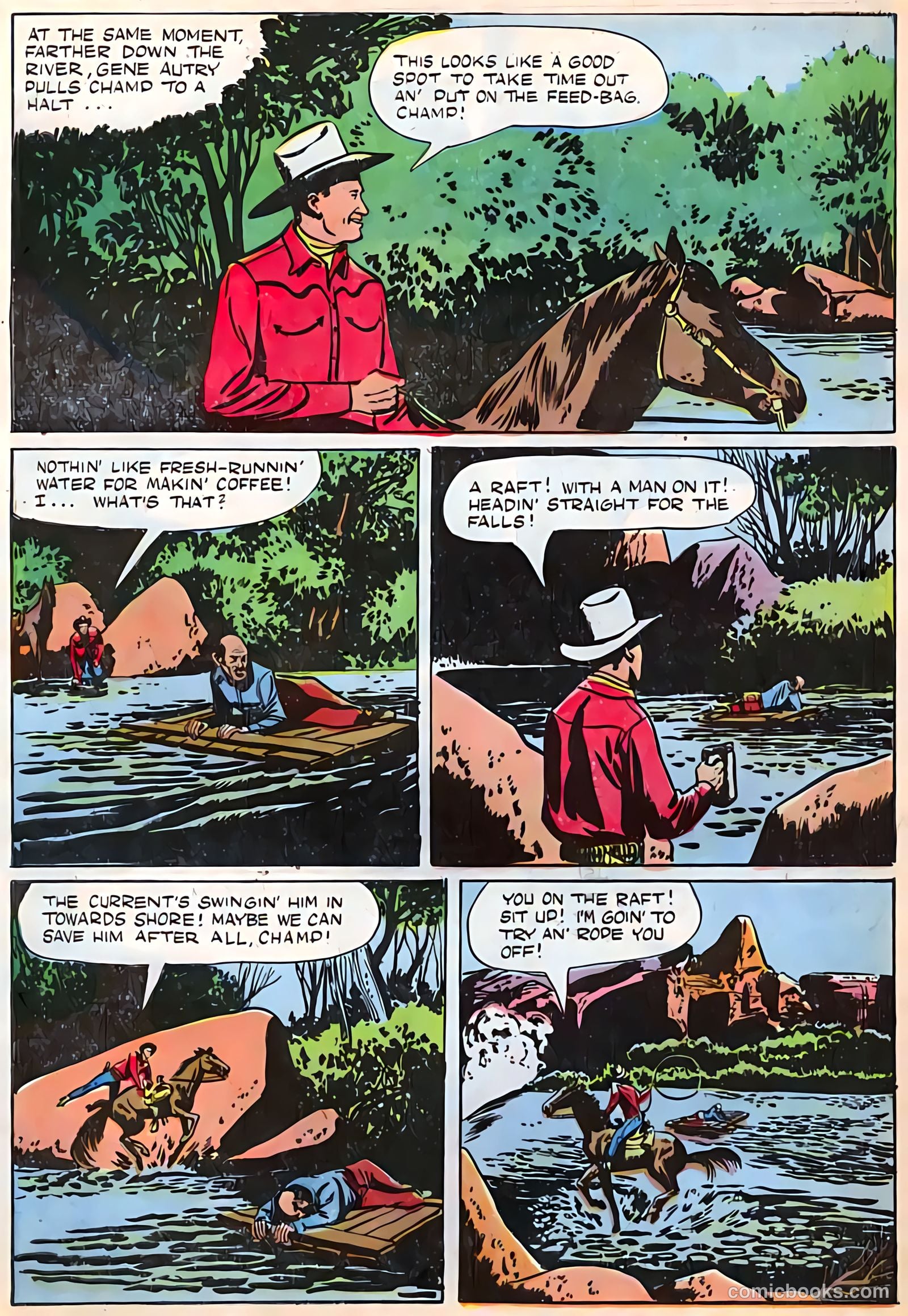 Gene Autry Comics #17 — page 6 of 26