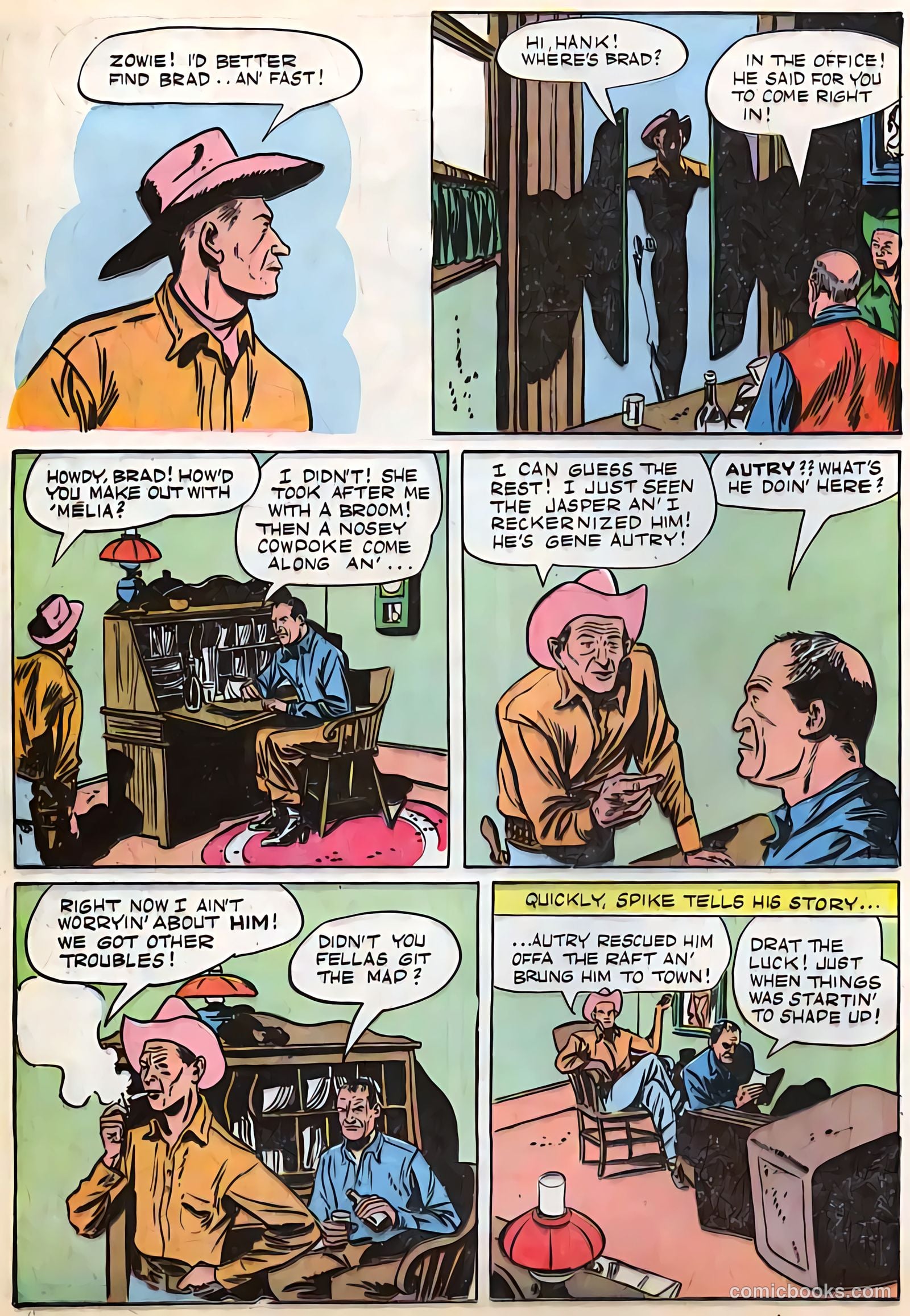 Gene Autry Comics #17 — page 15 of 26