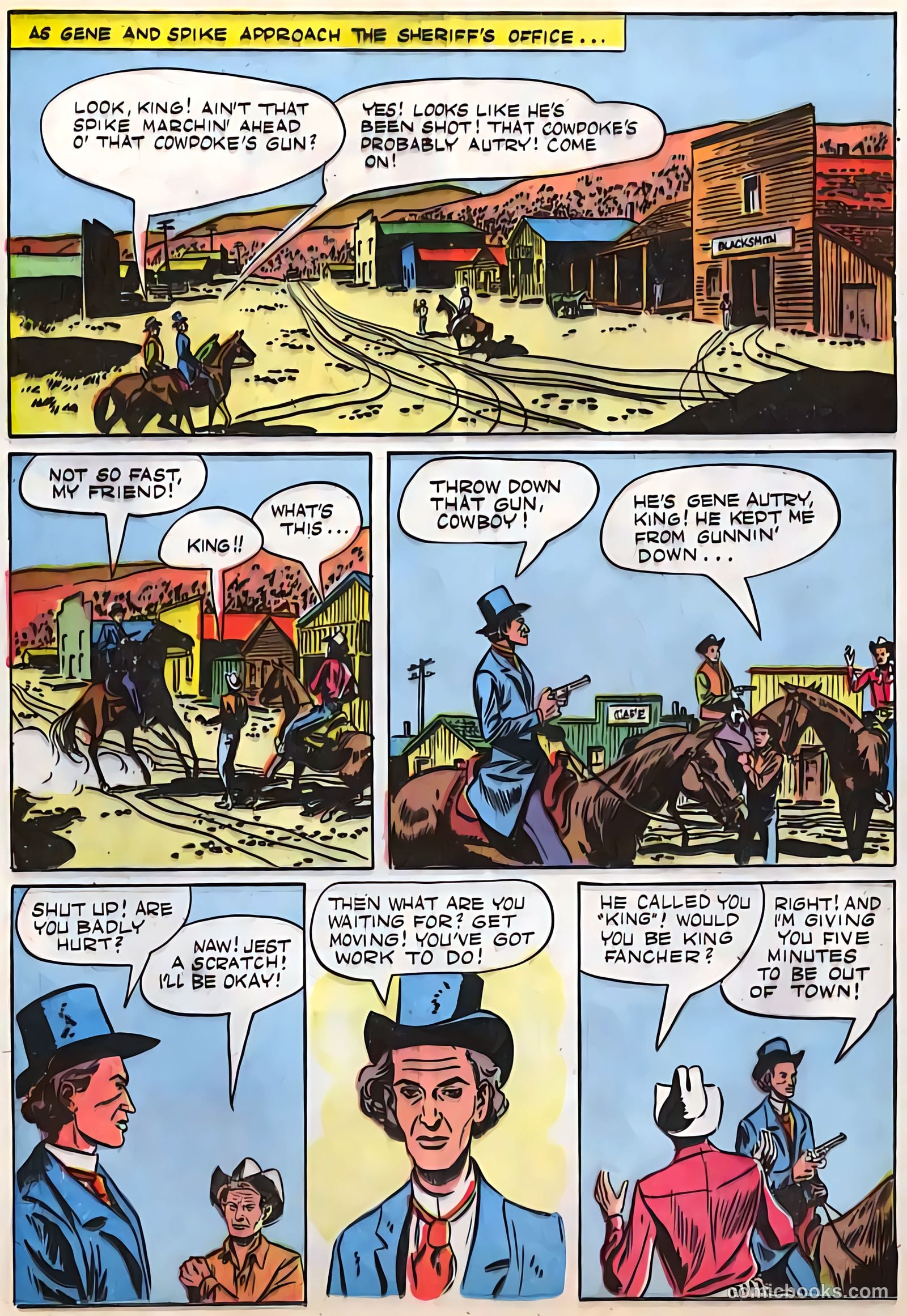 Gene Autry Comics #17 — page 19 of 26