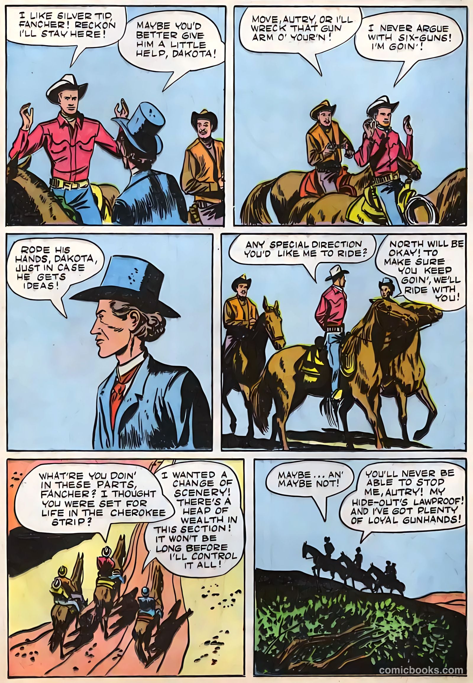 Gene Autry Comics #17 — page 20 of 26