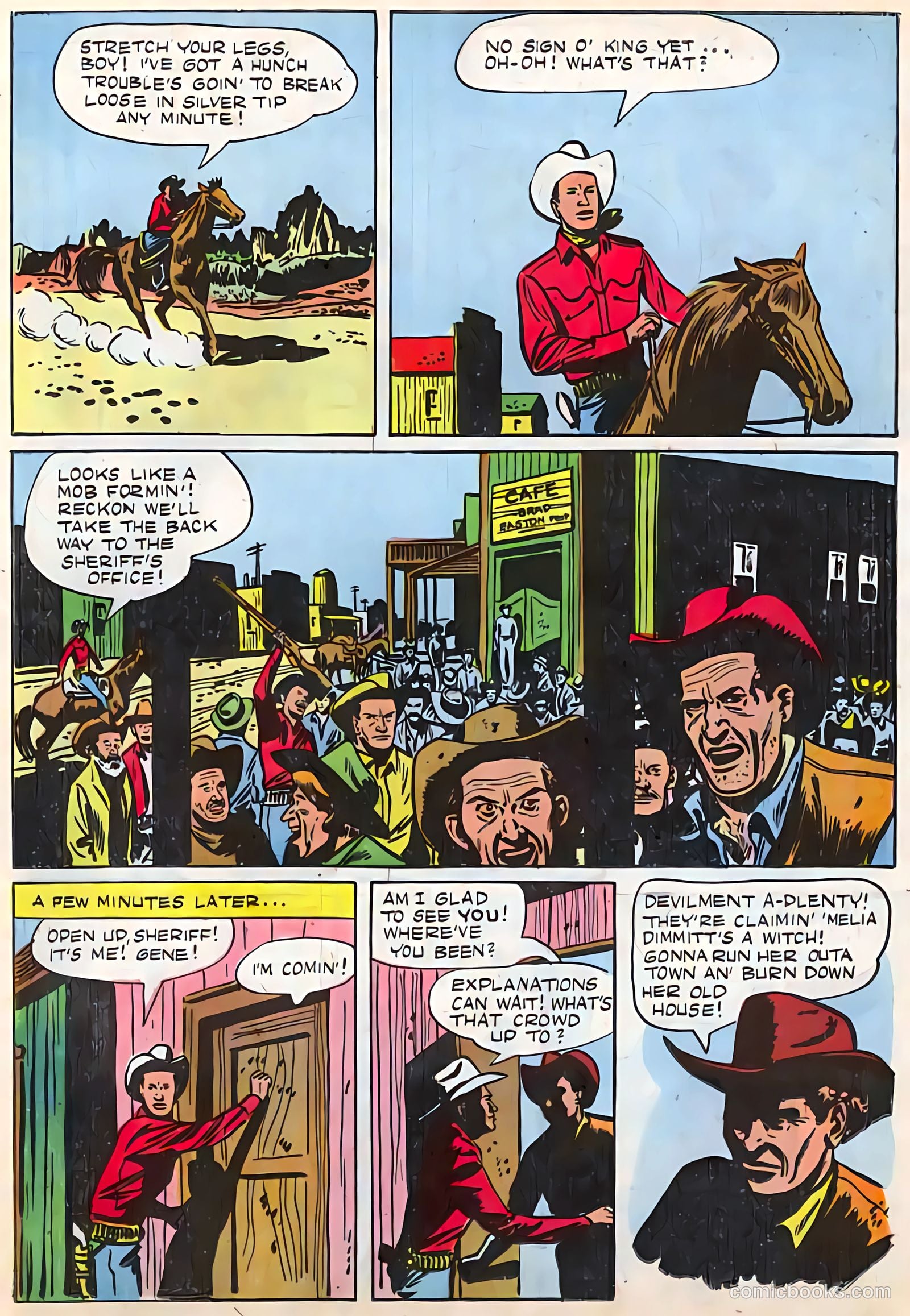 Gene Autry Comics #17 — page 22 of 26