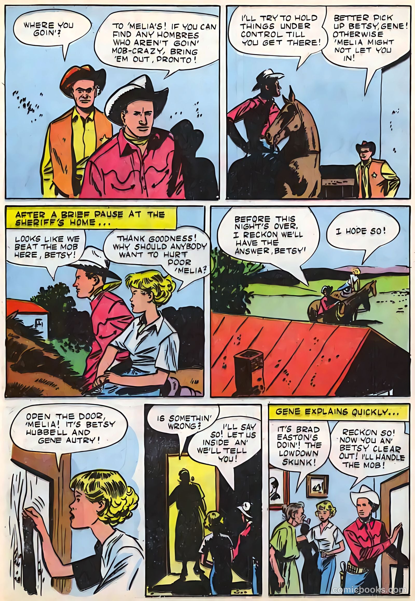 Gene Autry Comics #17 — page 23 of 26