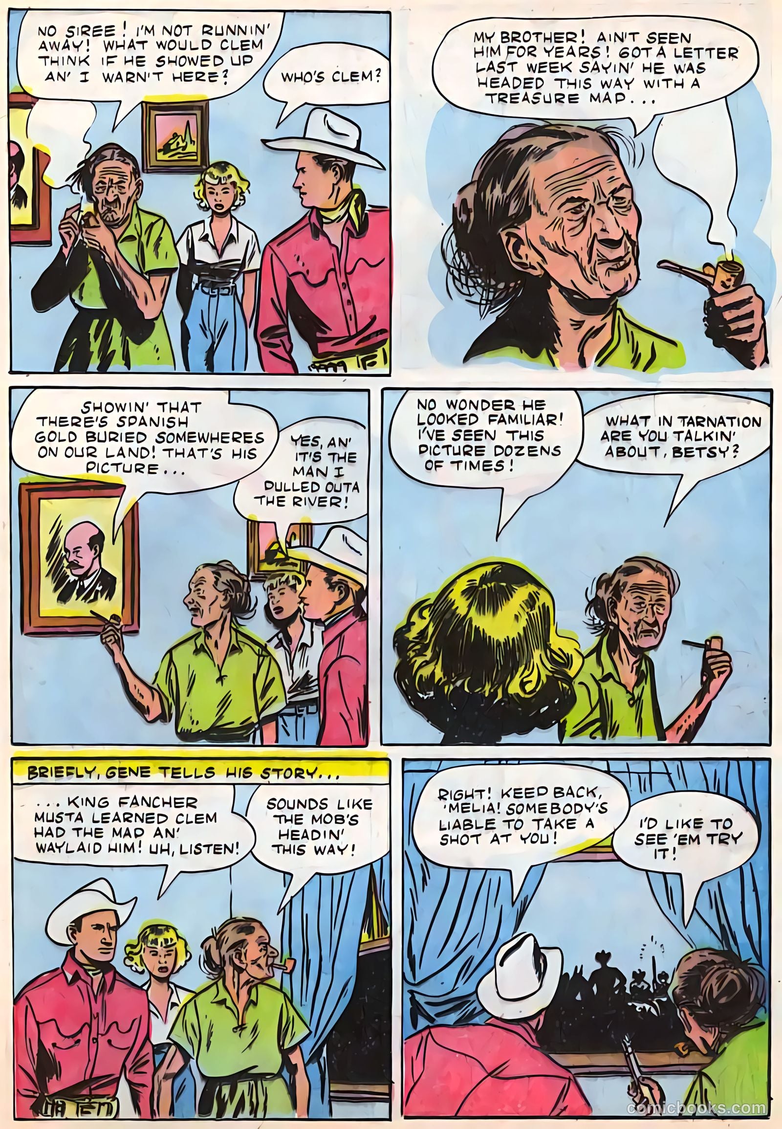 Gene Autry Comics #17 — page 24 of 26