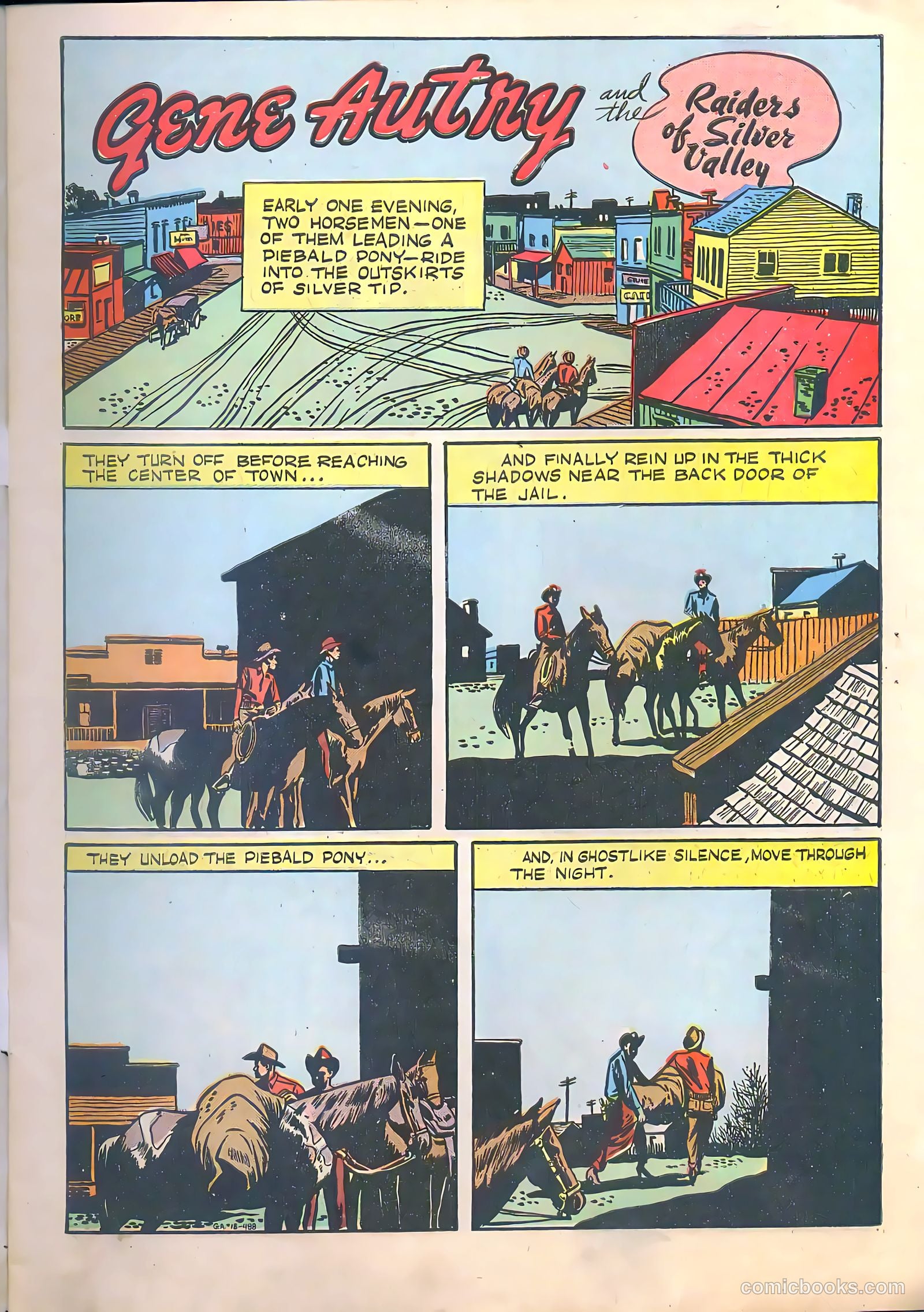Gene Autry Comics #18 — page 3 of 36