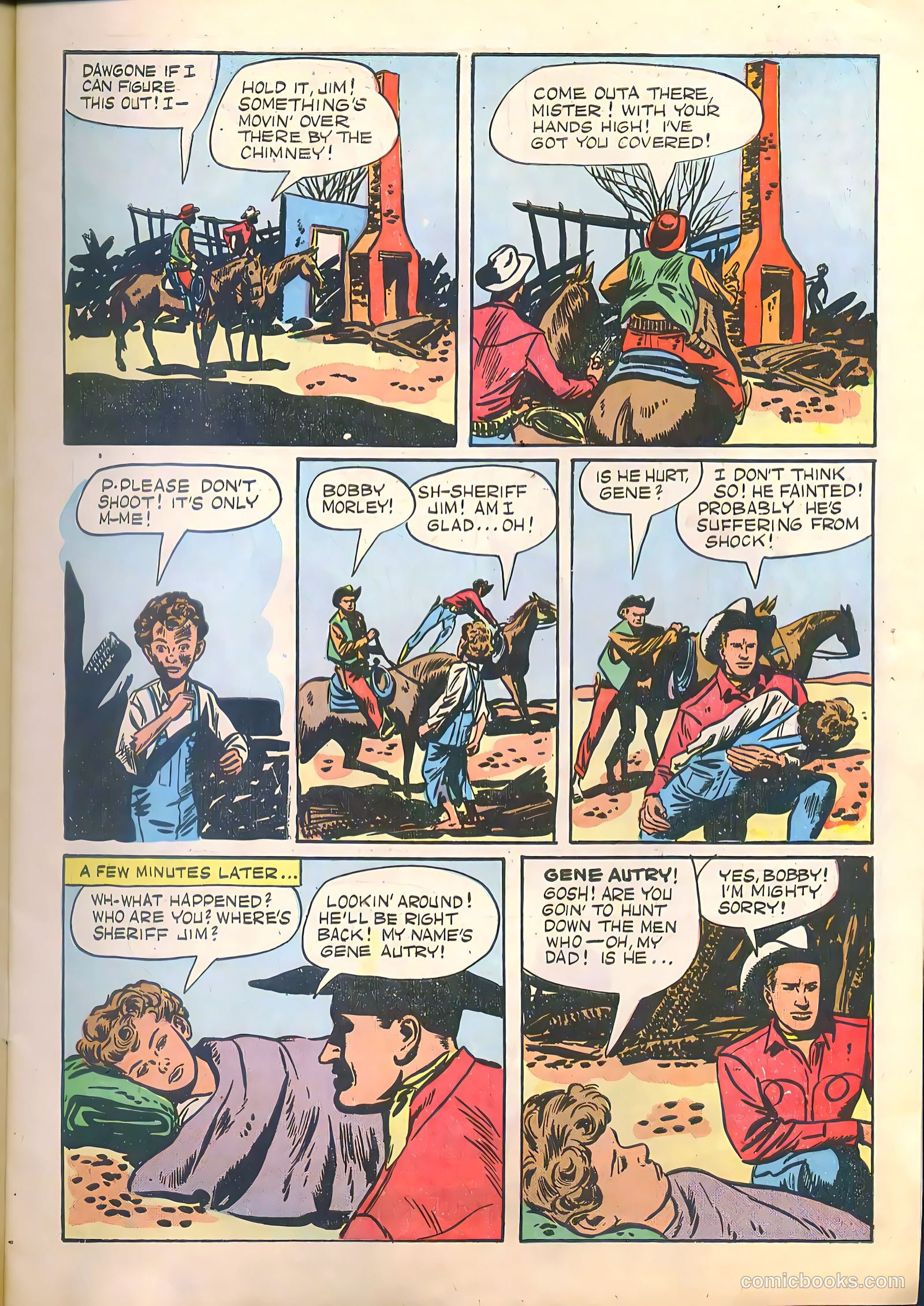 Gene Autry Comics #18 — page 7 of 36