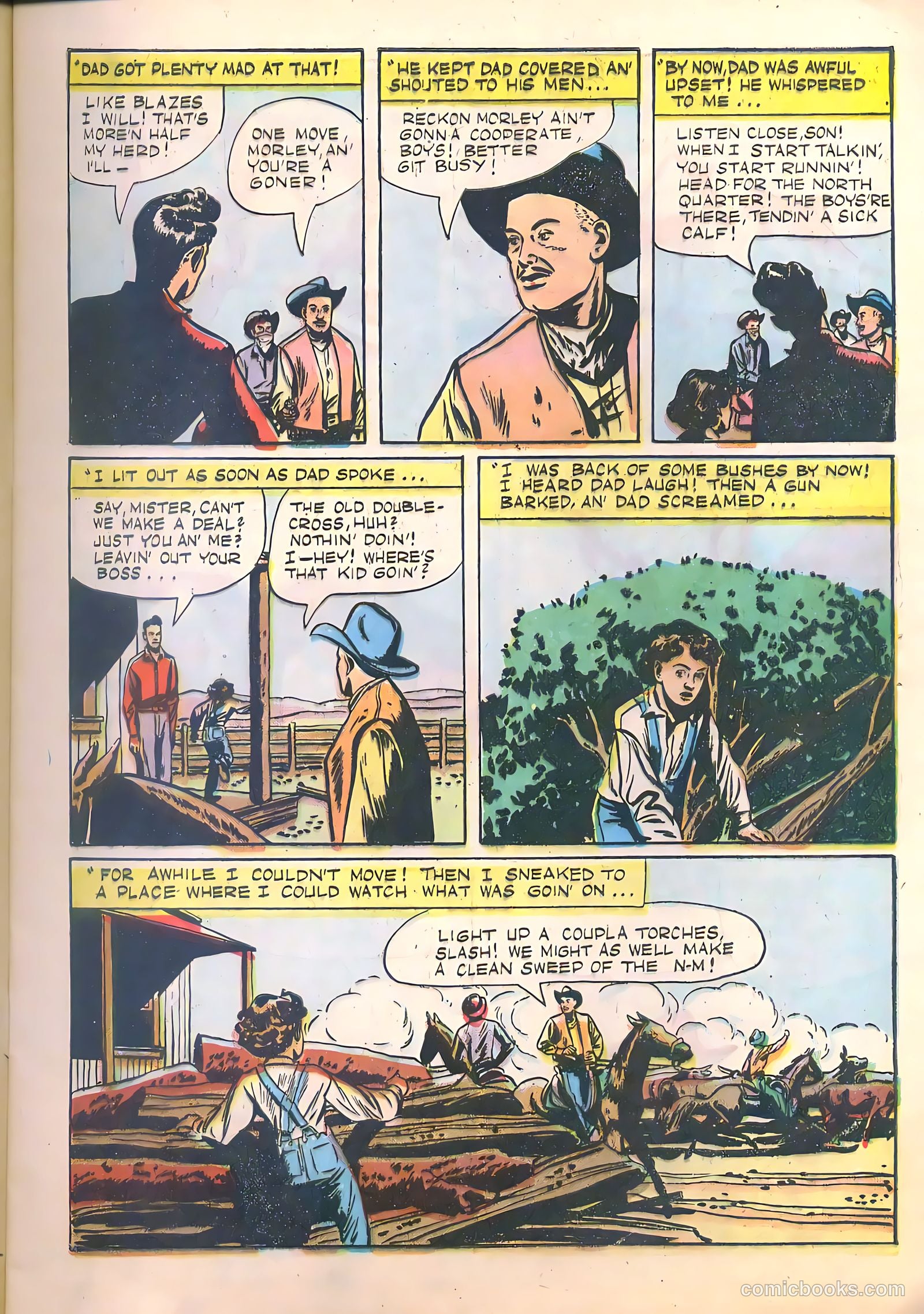 Gene Autry Comics #18 — page 9 of 36