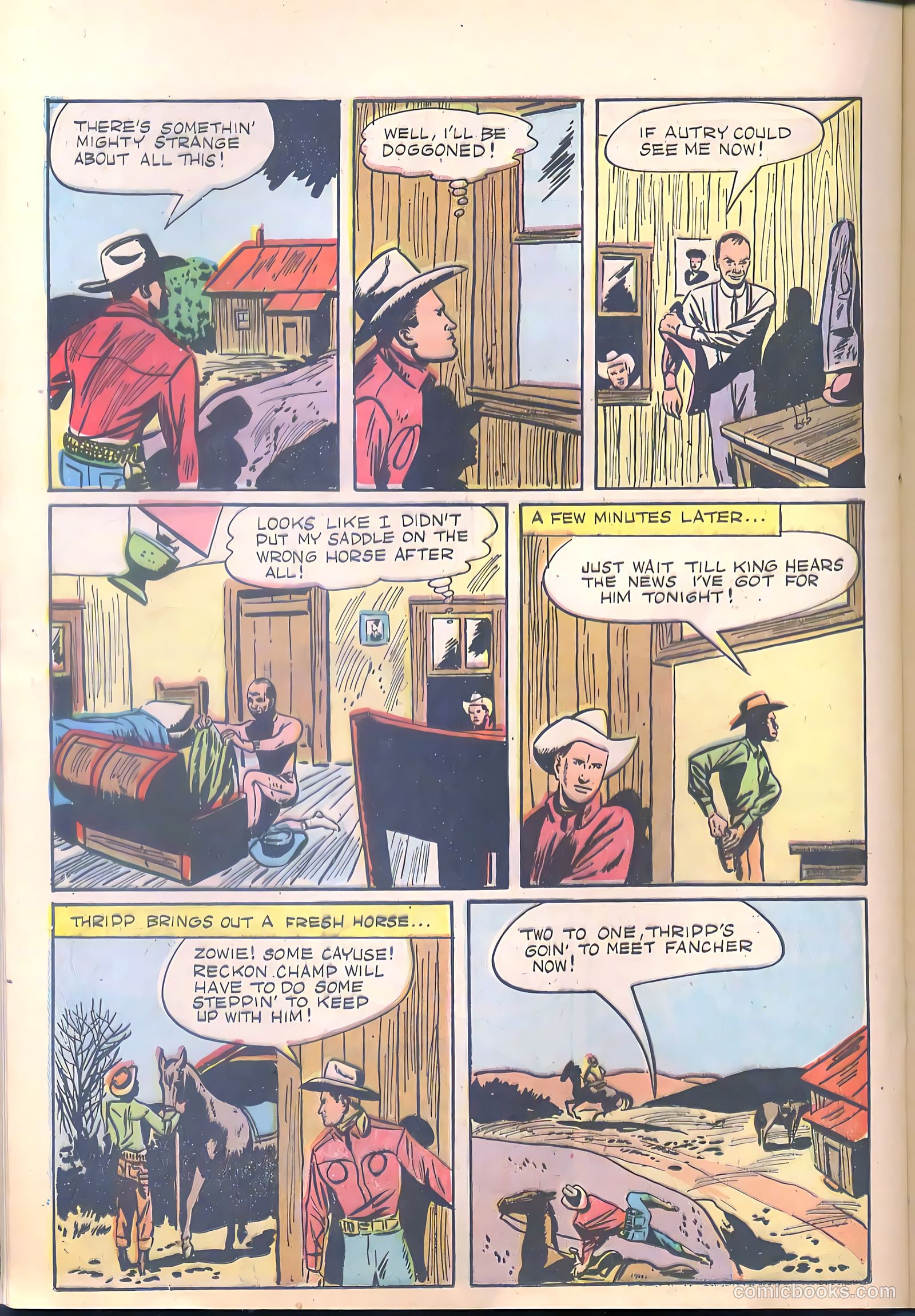 Gene Autry Comics #18 — page 20 of 36