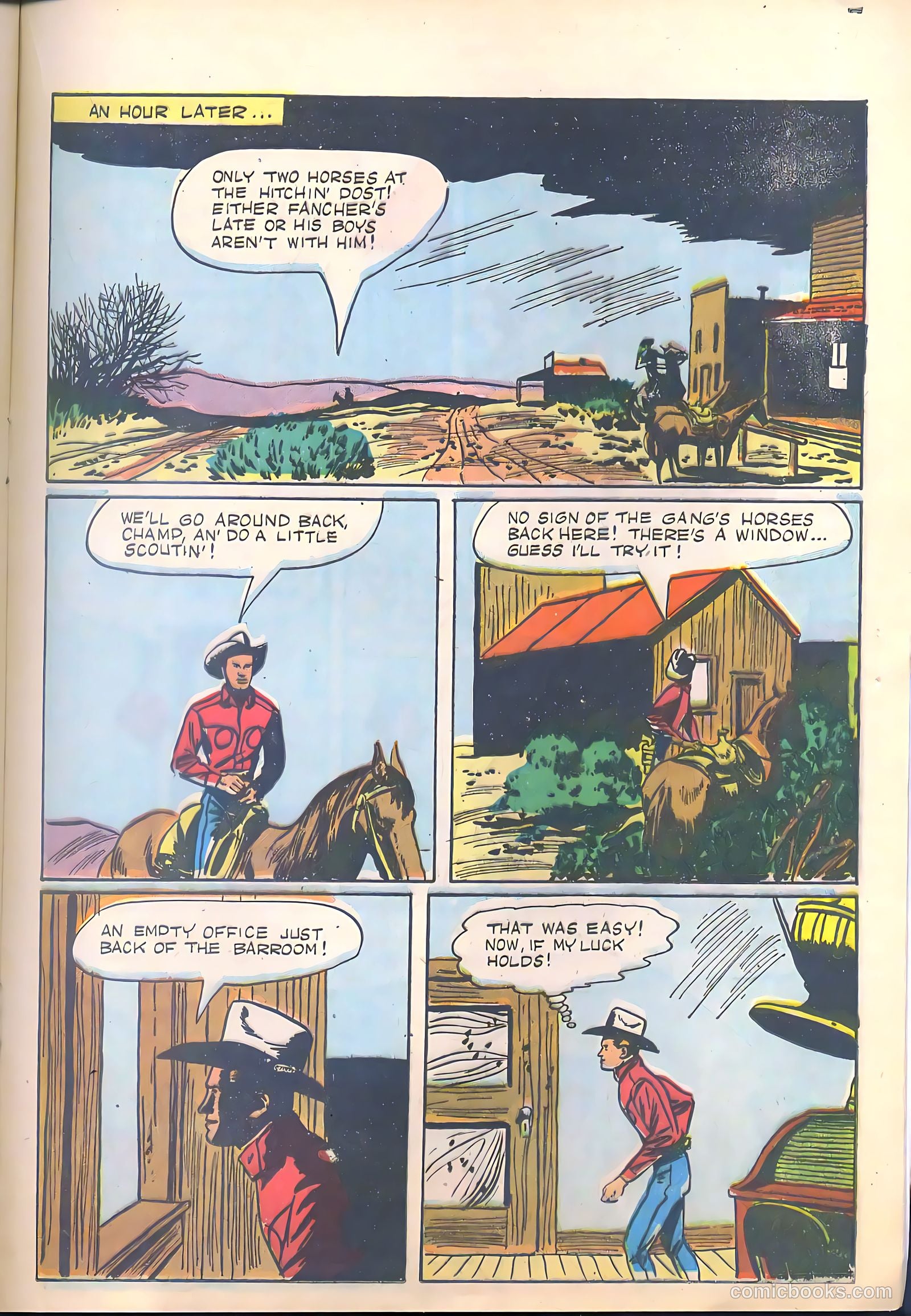 Gene Autry Comics #18 — page 21 of 36