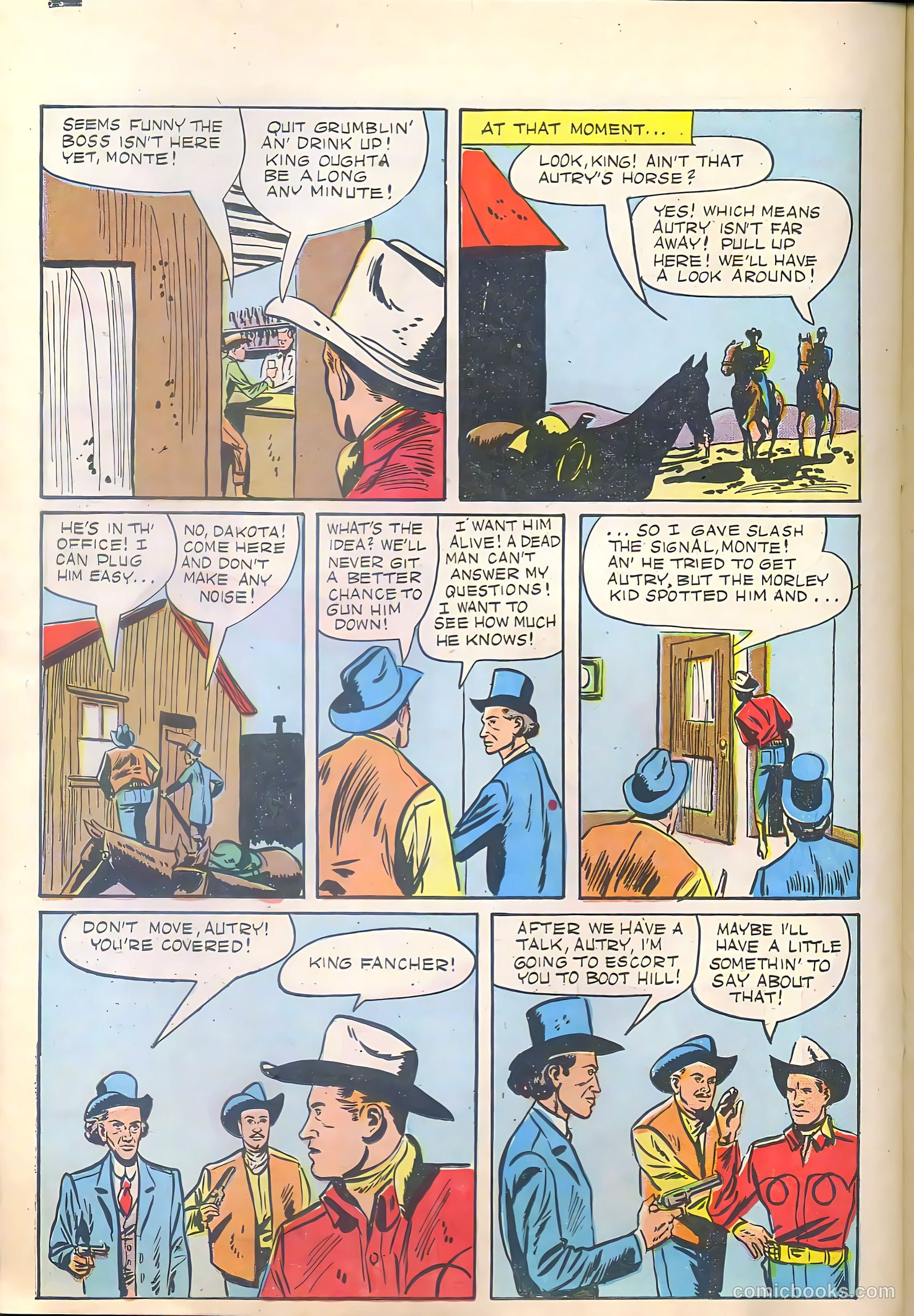 Gene Autry Comics #18 — page 22 of 36