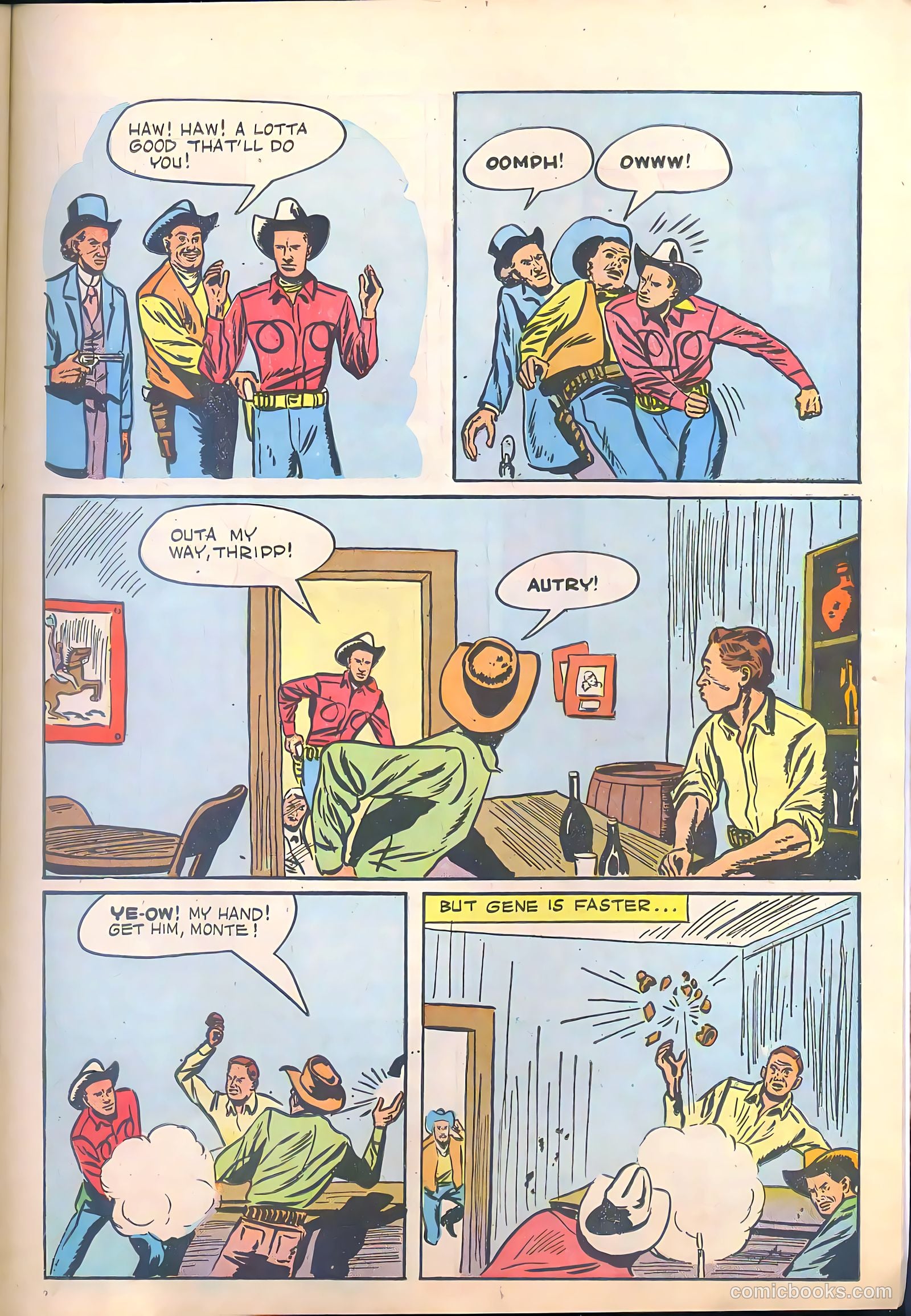 Gene Autry Comics #18 — page 23 of 36