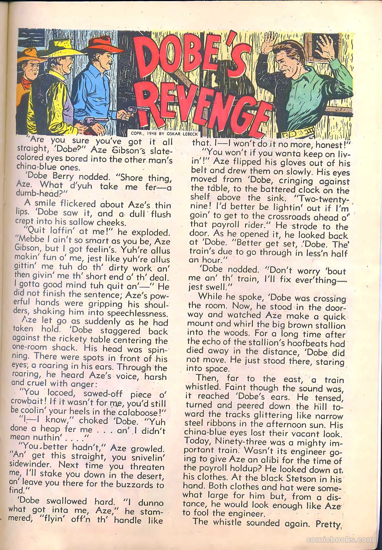 Gene Autry Comics #18 — page 27 of 36