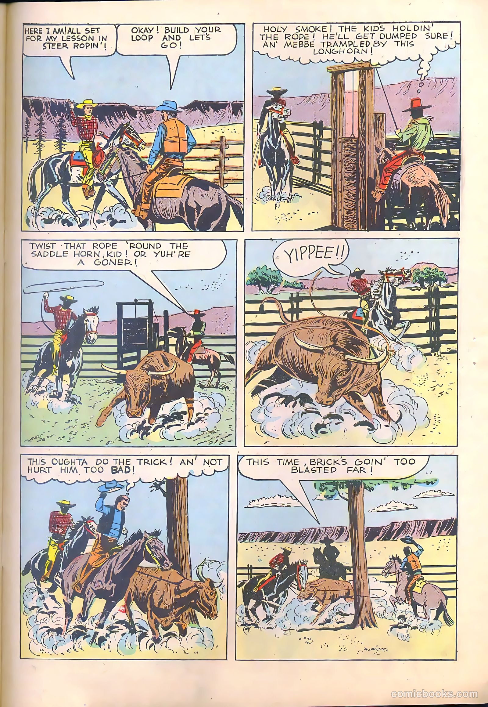 Gene Autry Comics #18 — page 31 of 36