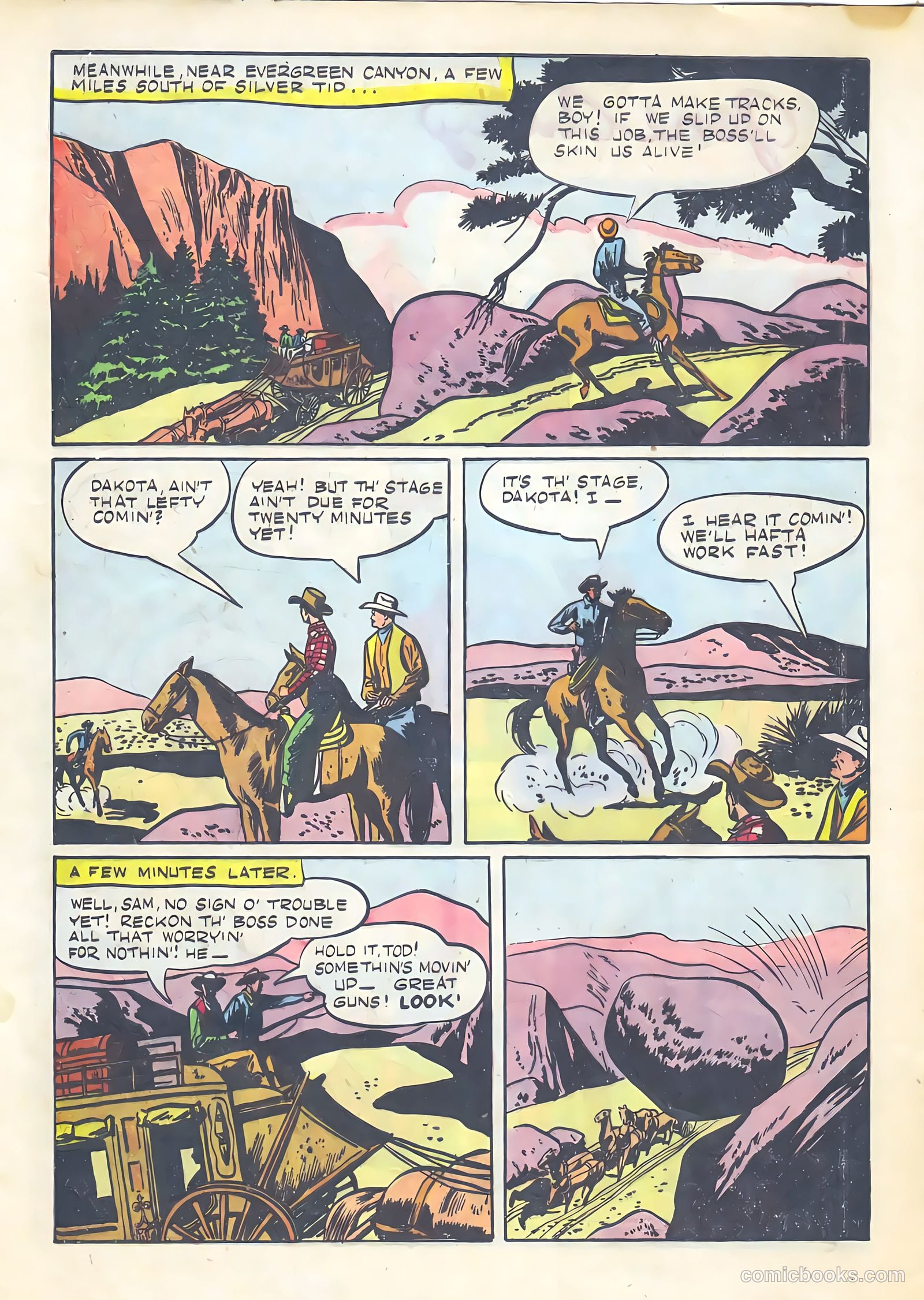 Gene Autry Comics #19 — page 4 of 36