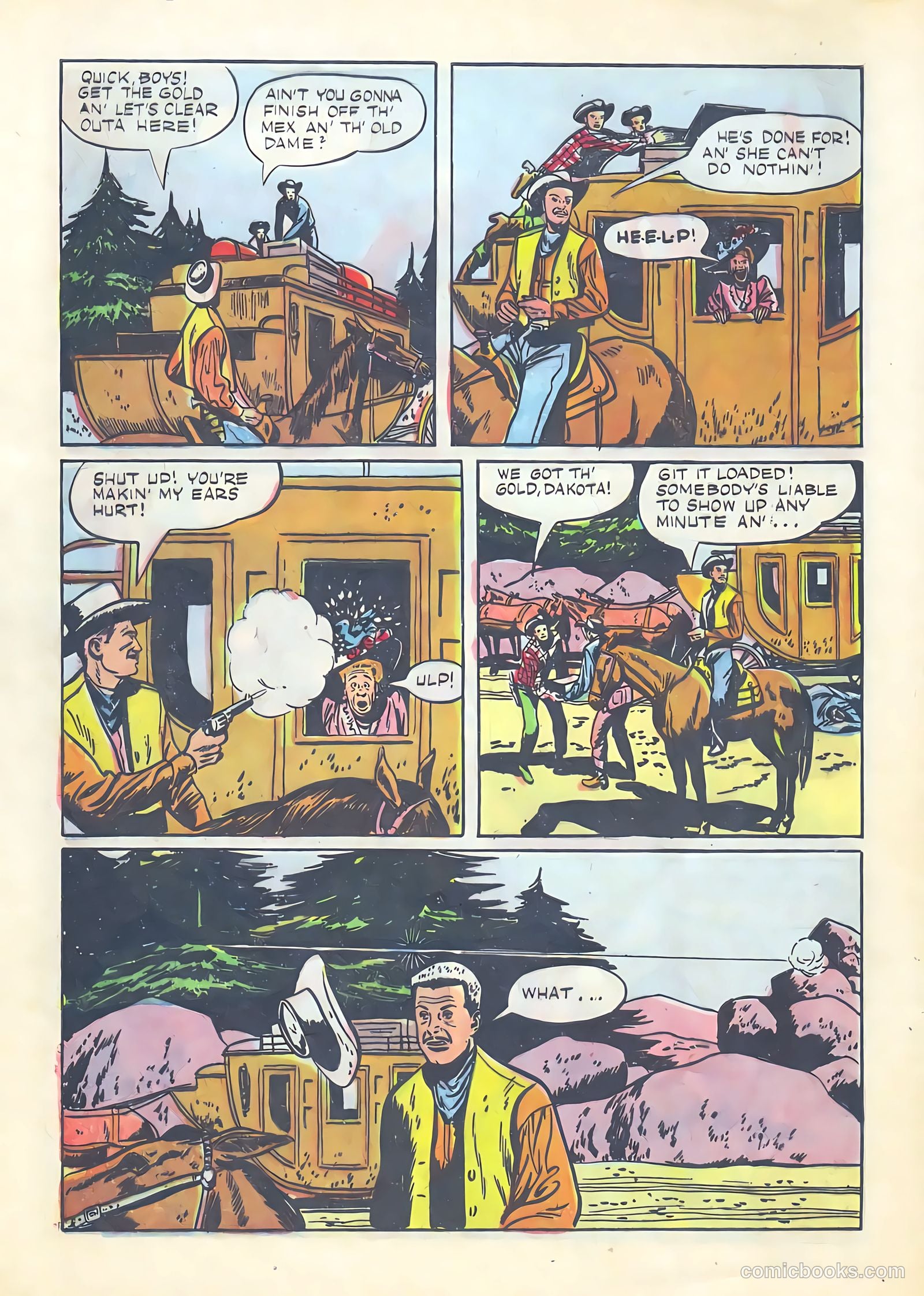 Gene Autry Comics #19 — page 8 of 36
