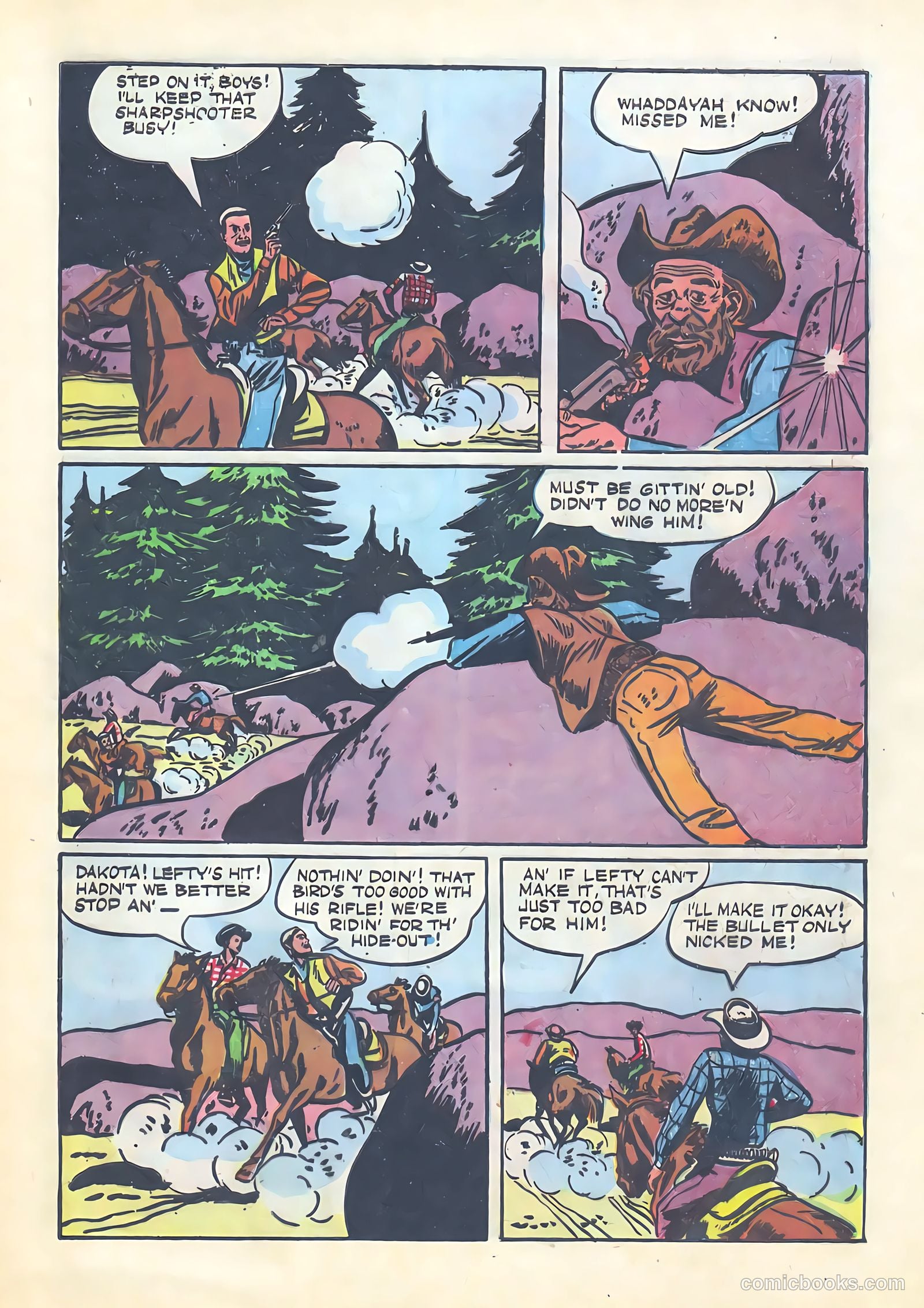 Gene Autry Comics #19 — page 9 of 36
