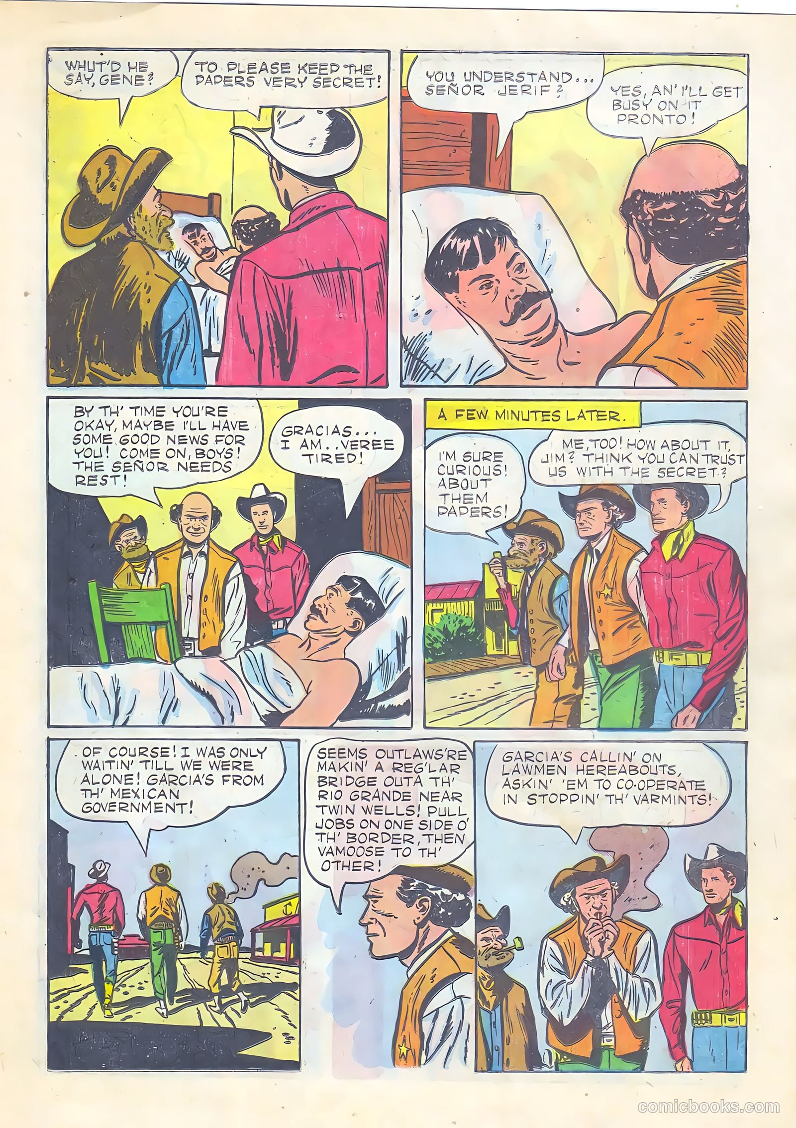 Gene Autry Comics #19 — page 15 of 36