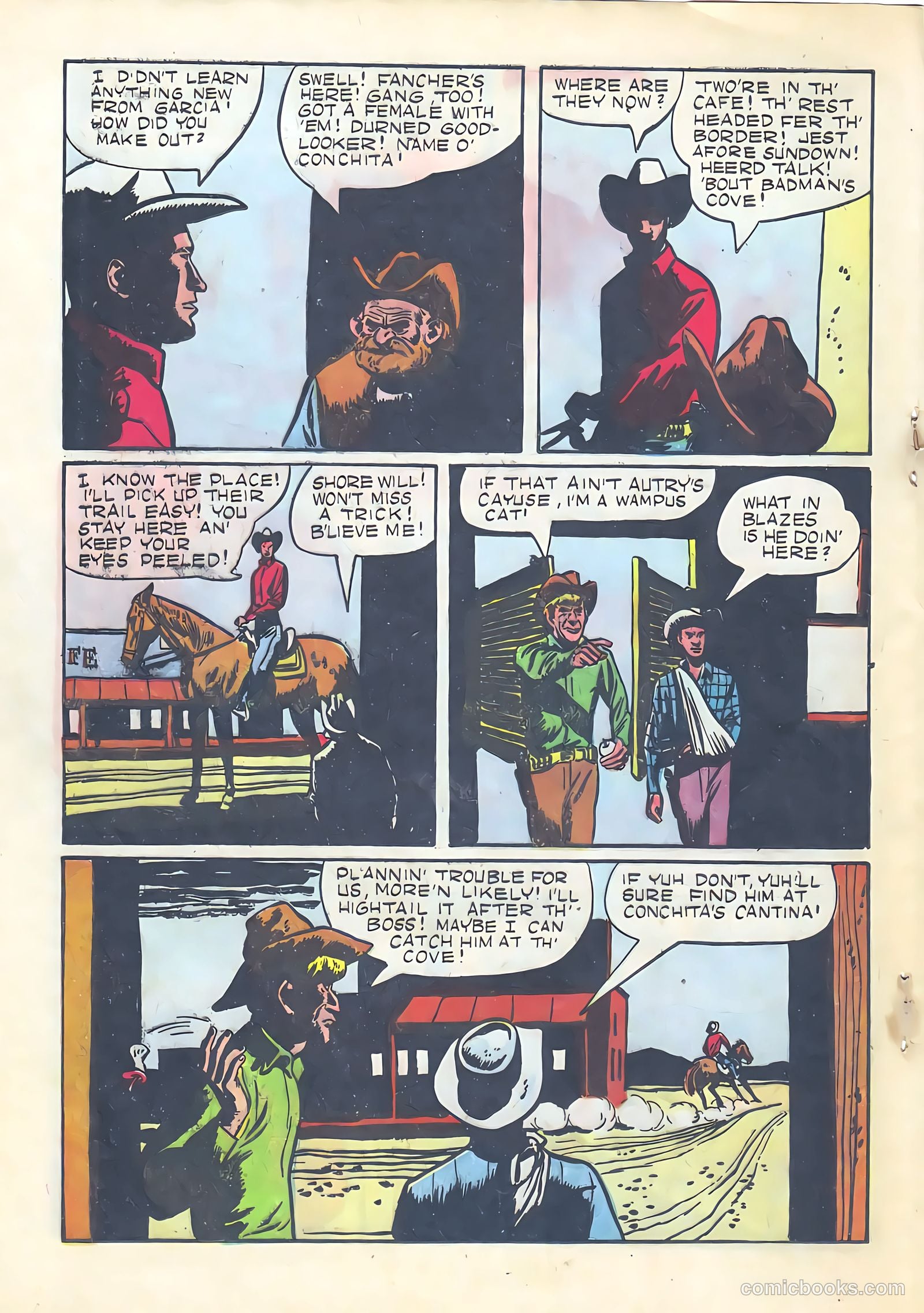 Gene Autry Comics #19 — page 20 of 36