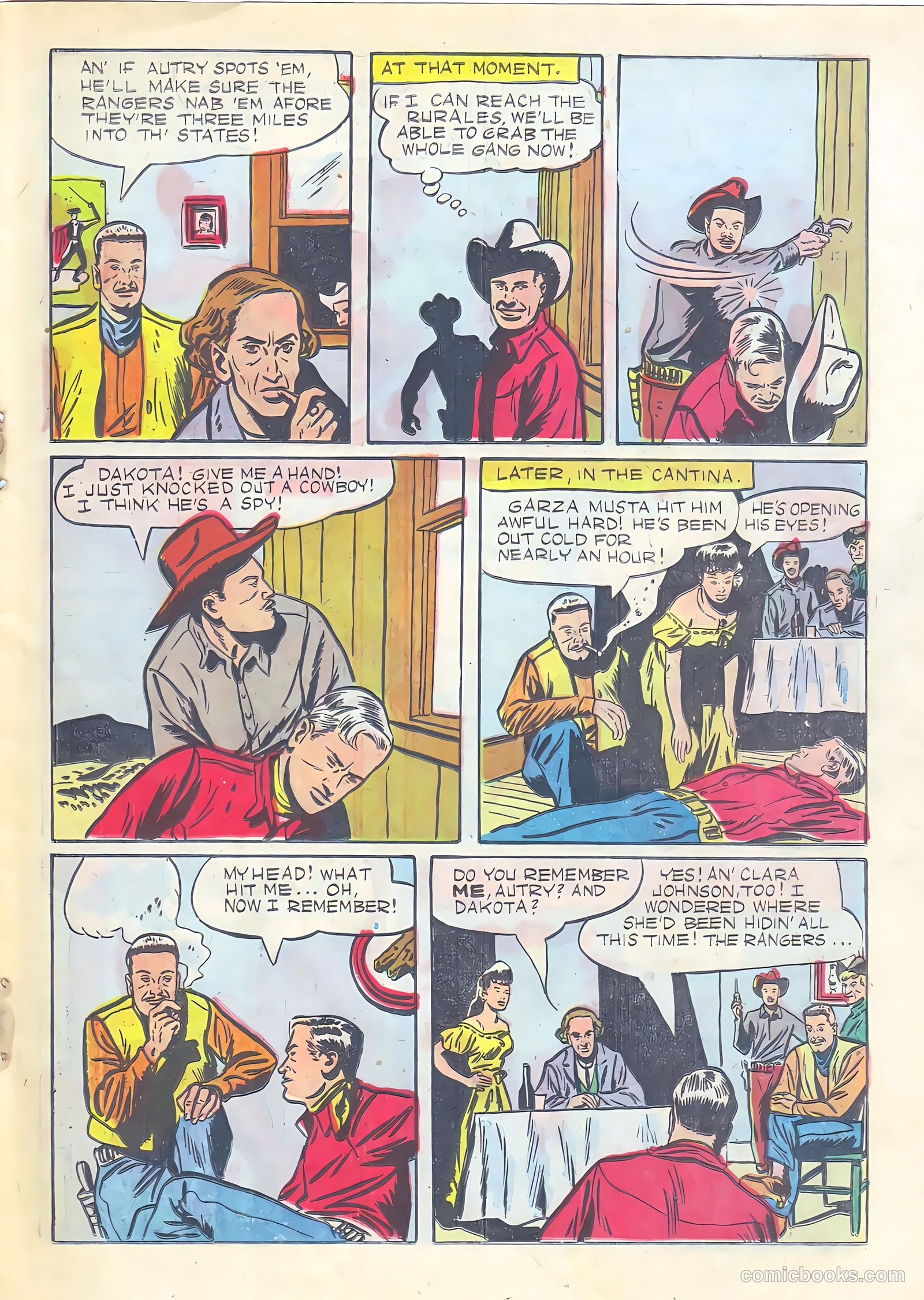 Gene Autry Comics #19 — page 23 of 36