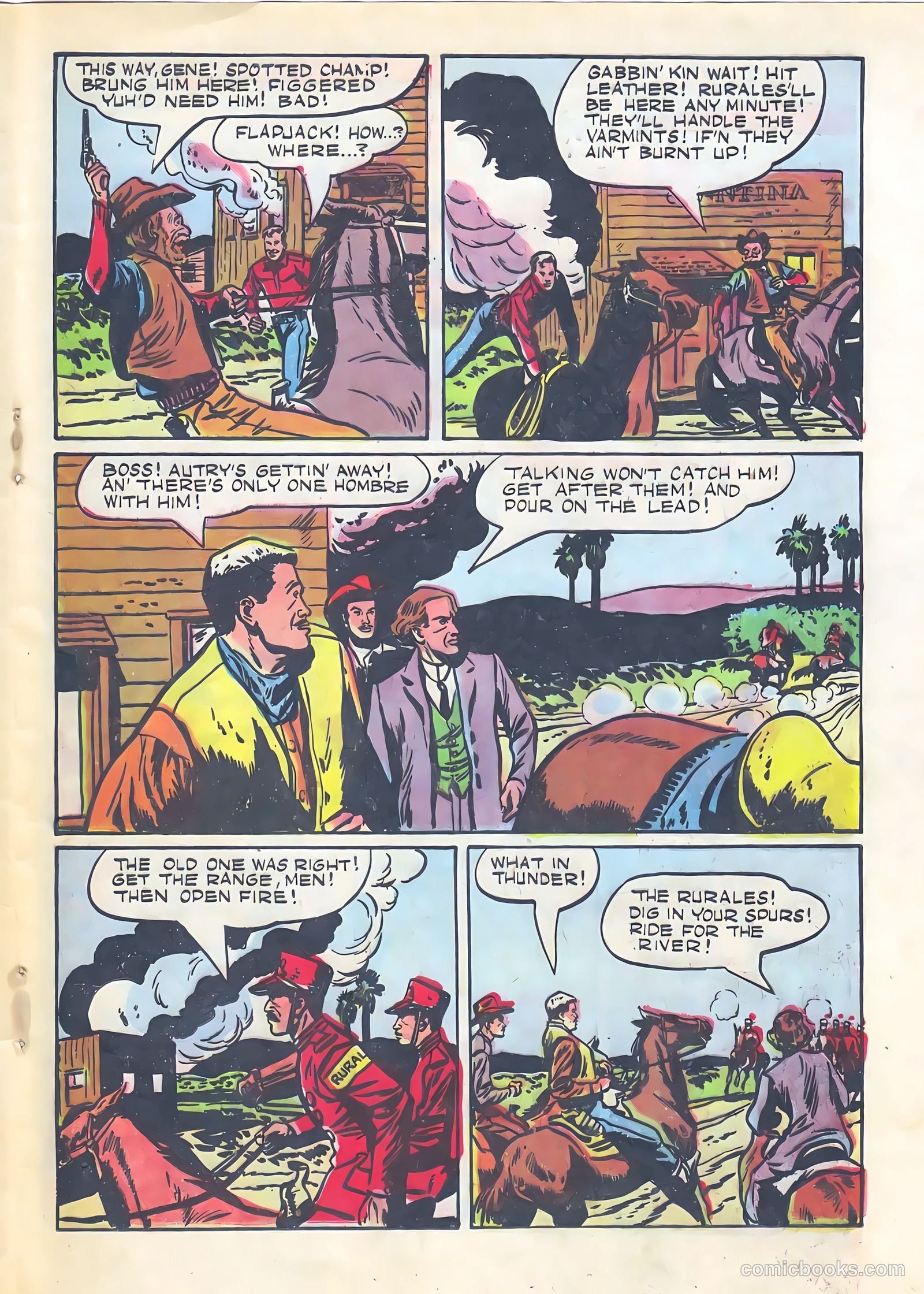 Gene Autry Comics #19 — page 25 of 36