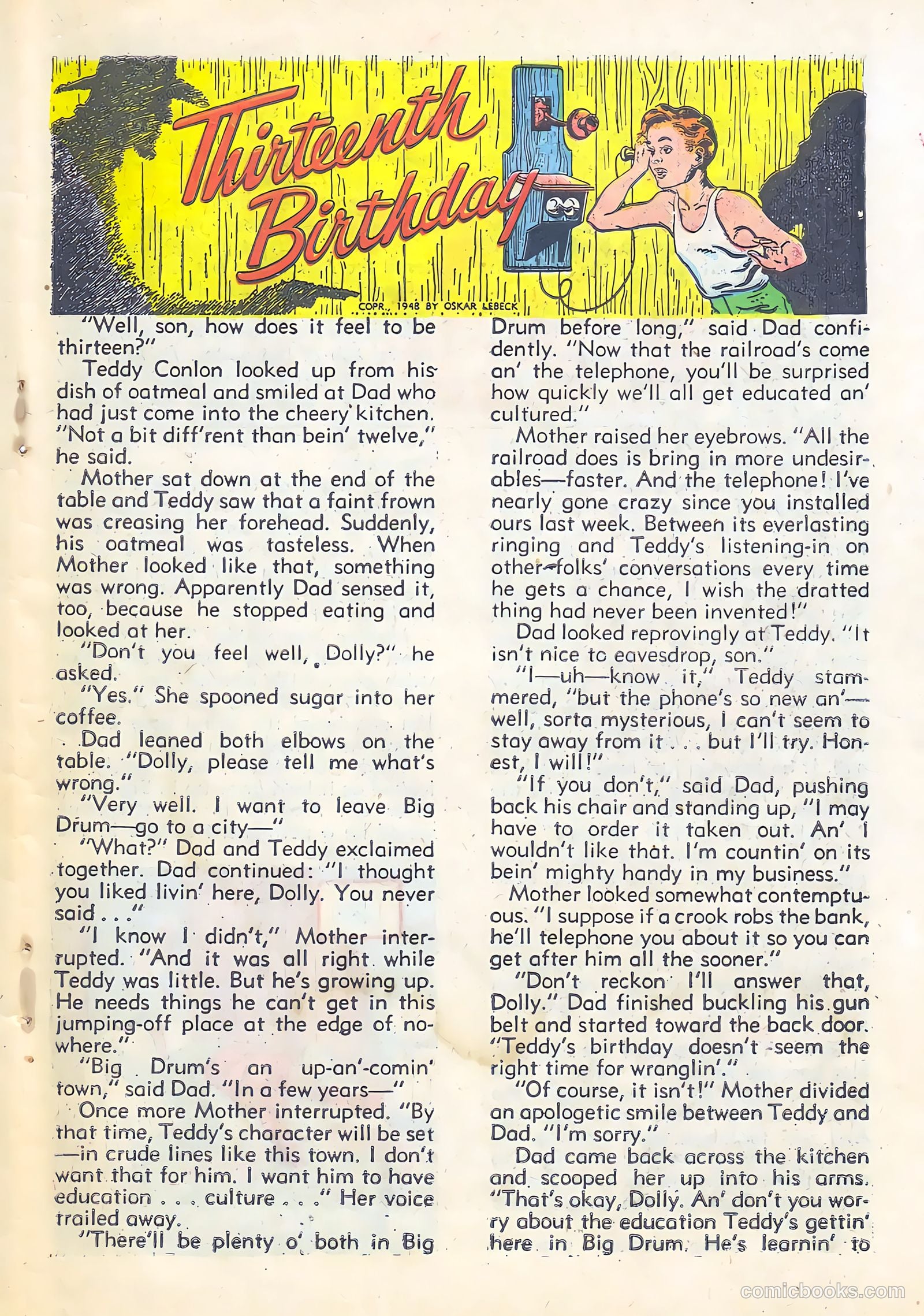 Gene Autry Comics #19 — page 27 of 36