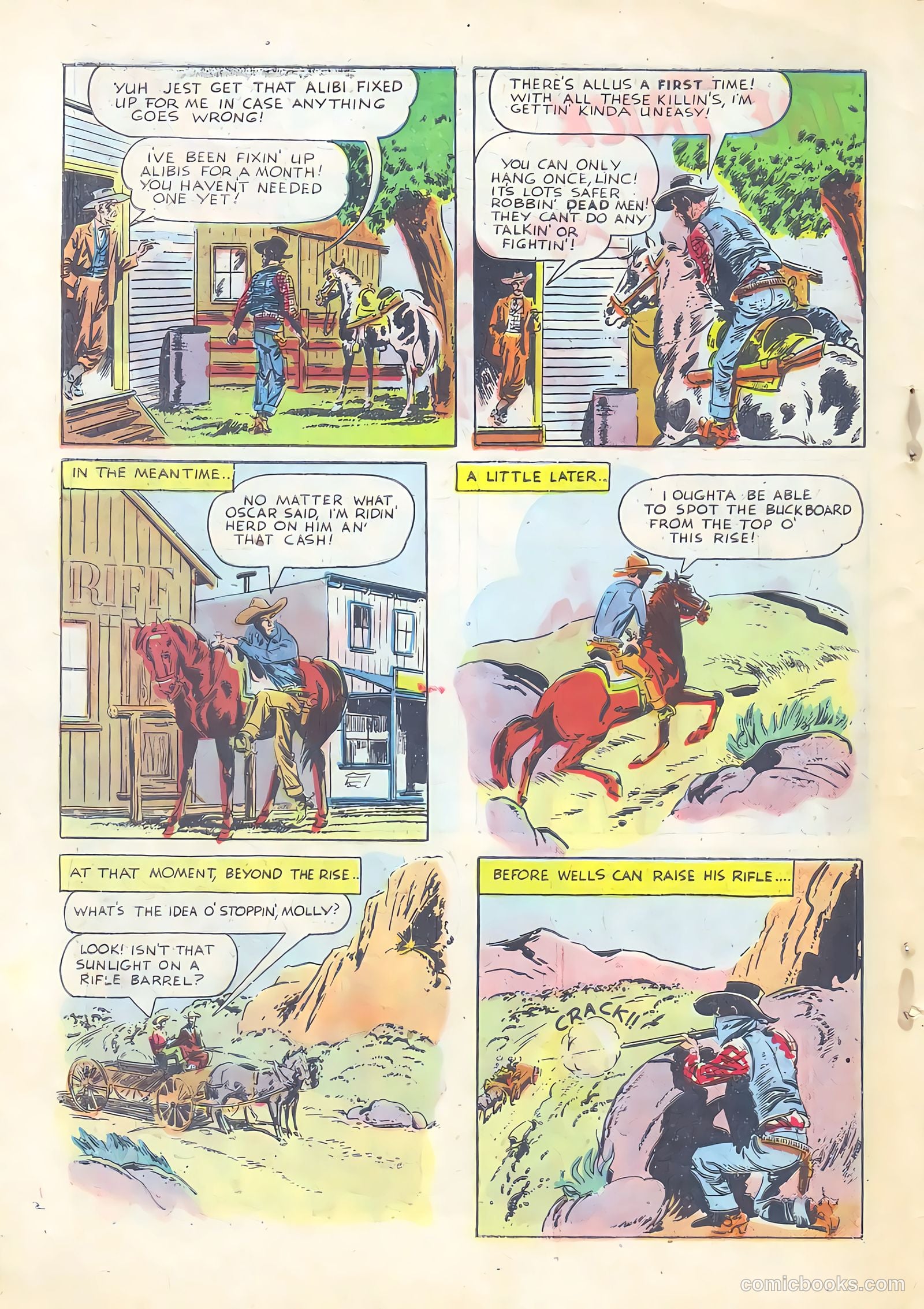 Gene Autry Comics #19 — page 30 of 36