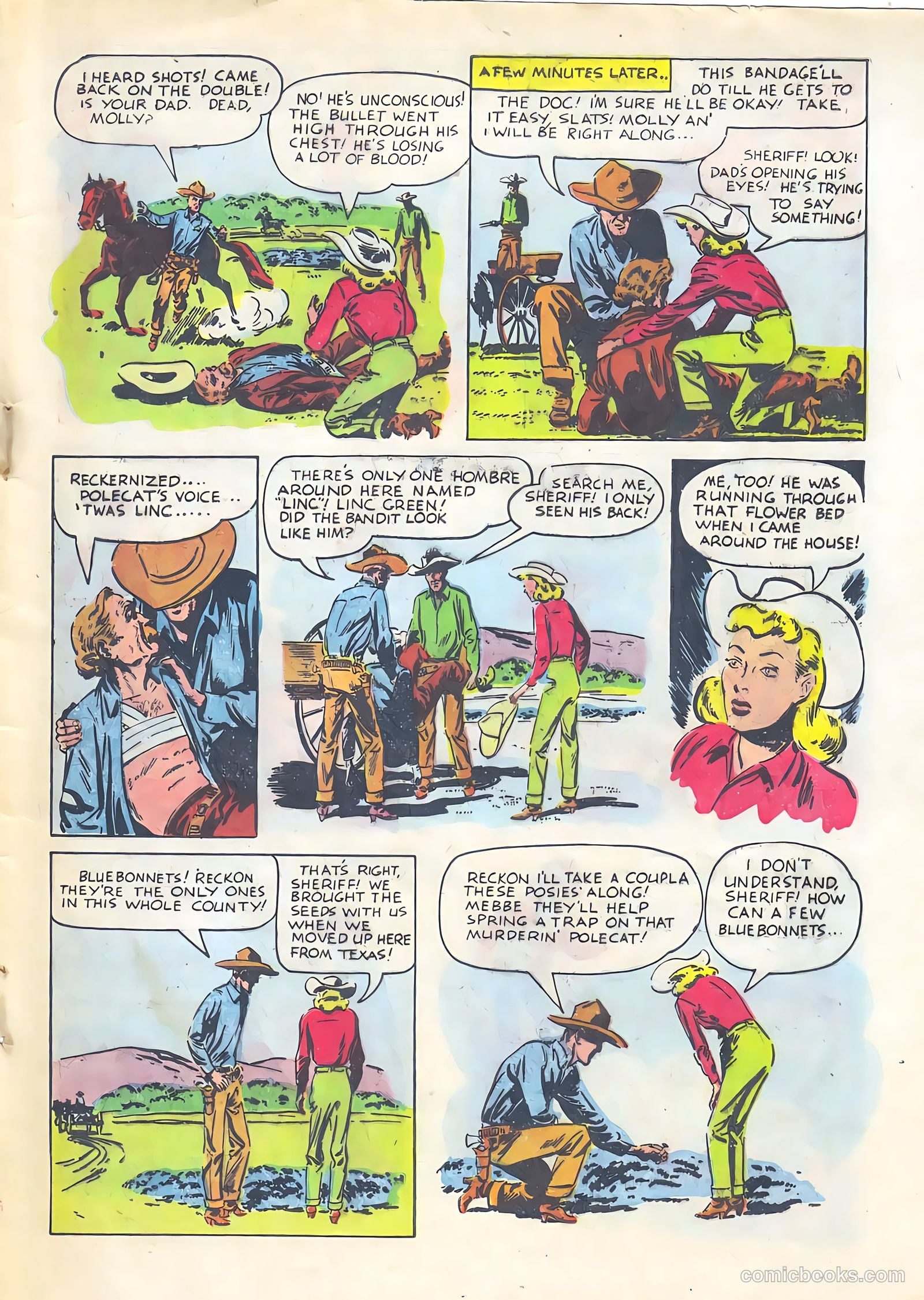 Gene Autry Comics #19 — page 33 of 36