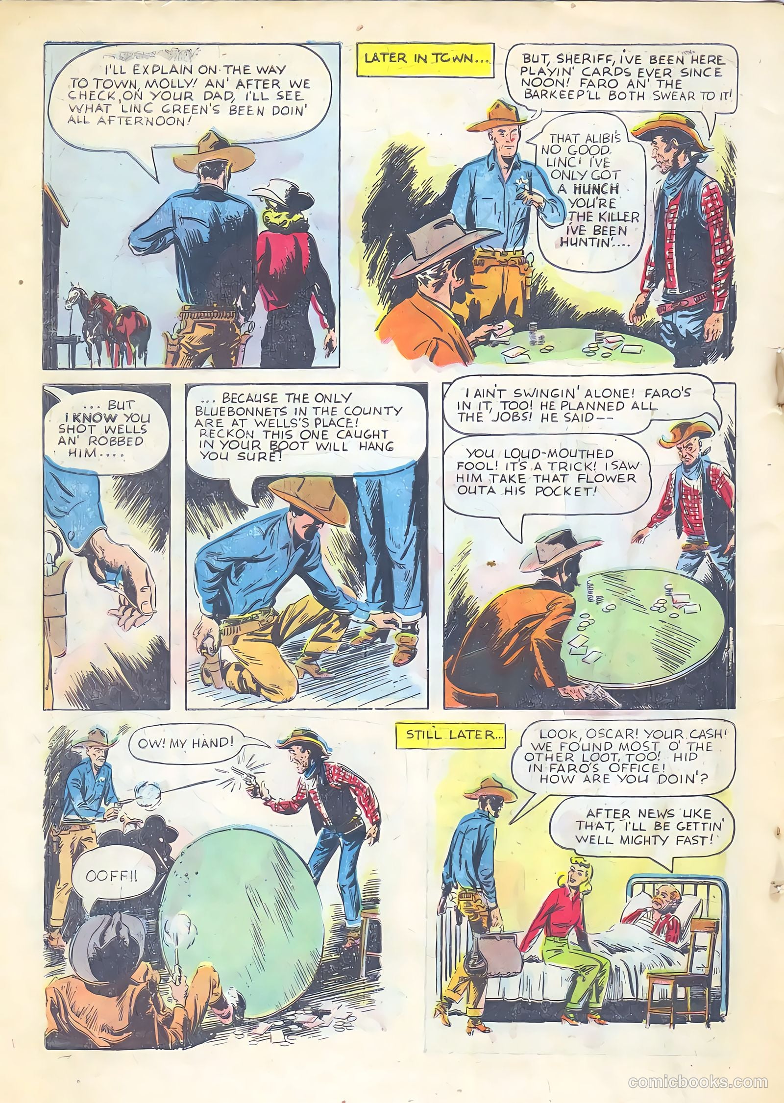 Gene Autry Comics #19 — page 34 of 36
