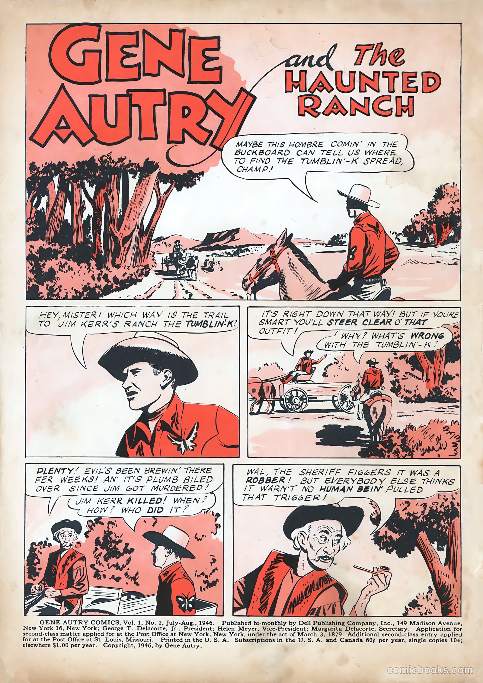 Gene Autry Comics #2 — page 3 of 53