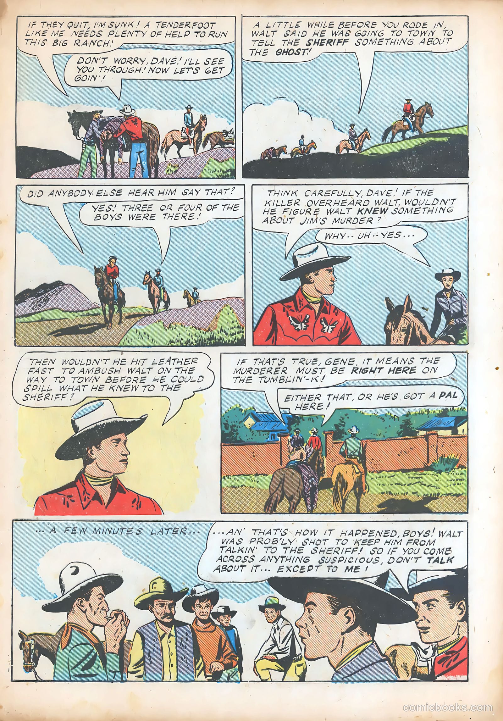 Gene Autry Comics #2 — page 8 of 53