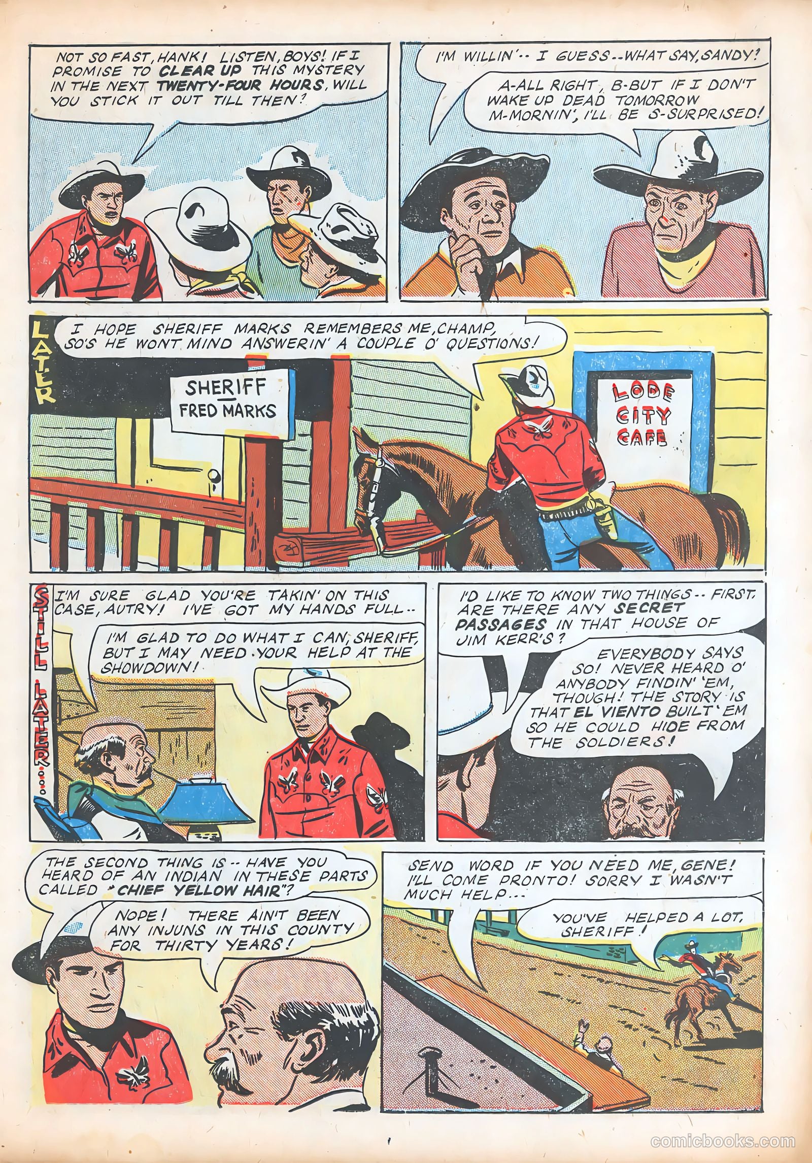 Gene Autry Comics #2 — page 18 of 53