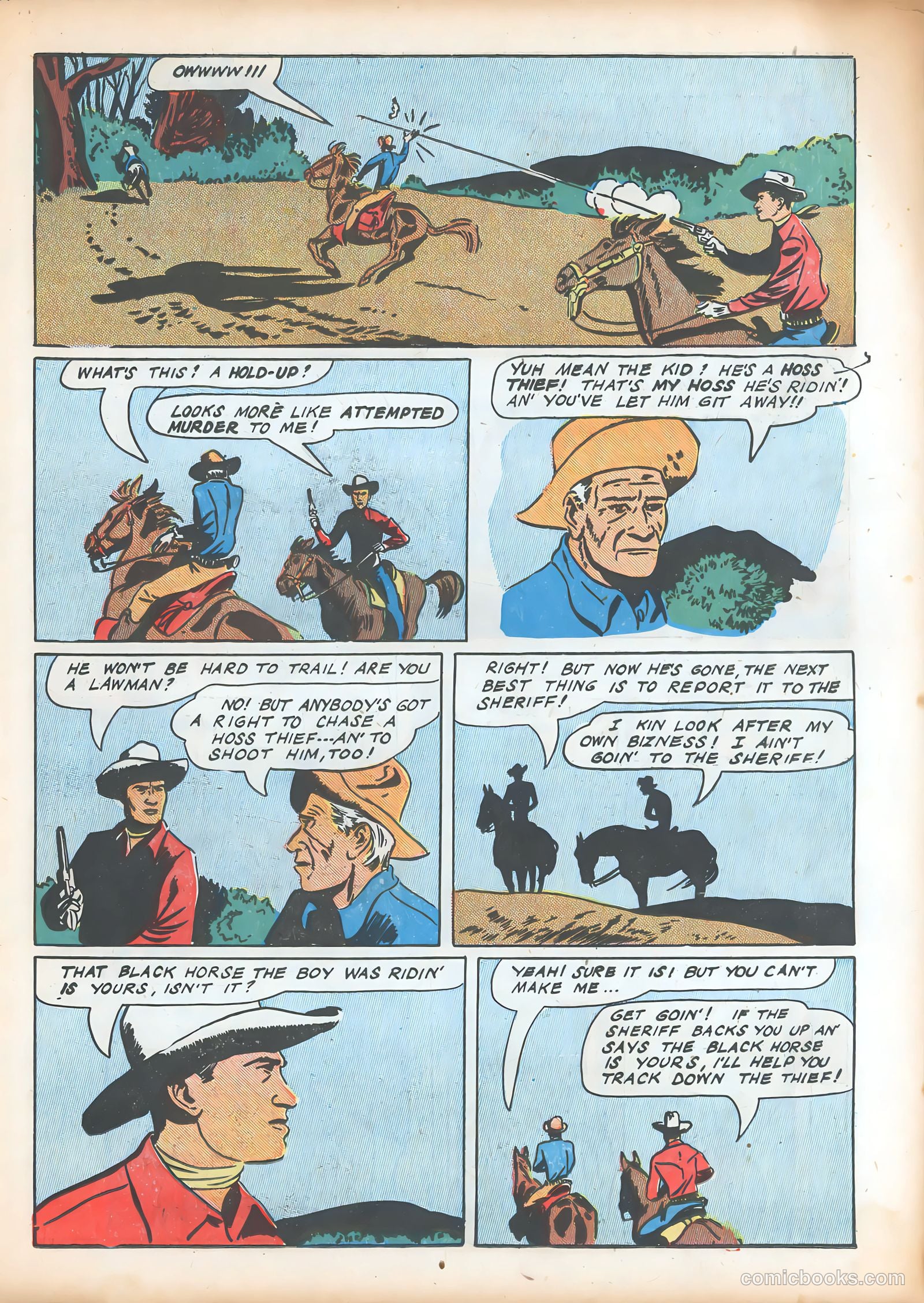 Gene Autry Comics #2 — page 34 of 53