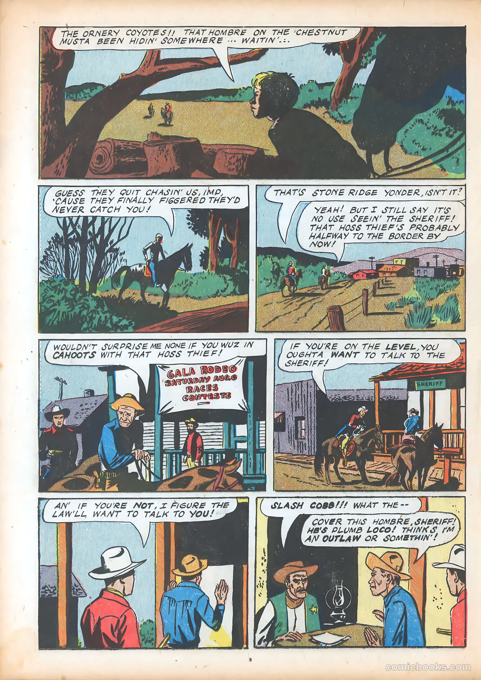 Gene Autry Comics #2 — page 35 of 53