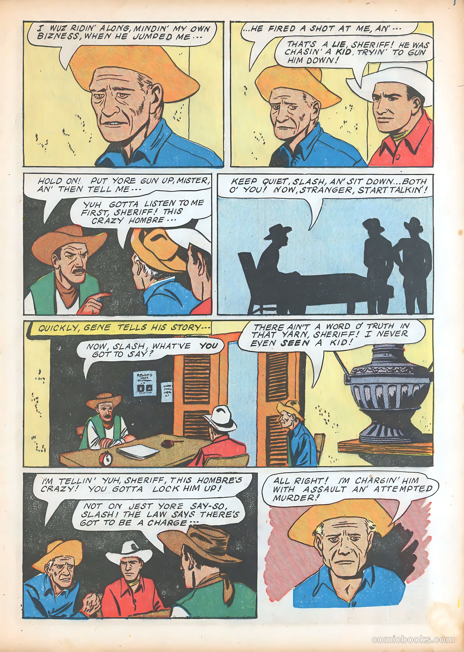 Gene Autry Comics #2 — page 36 of 53
