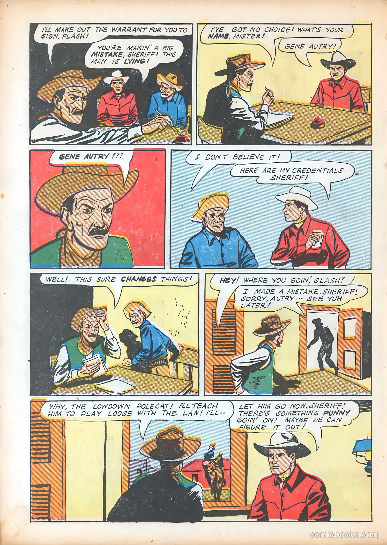 Gene Autry Comics #2 — page 37 of 53