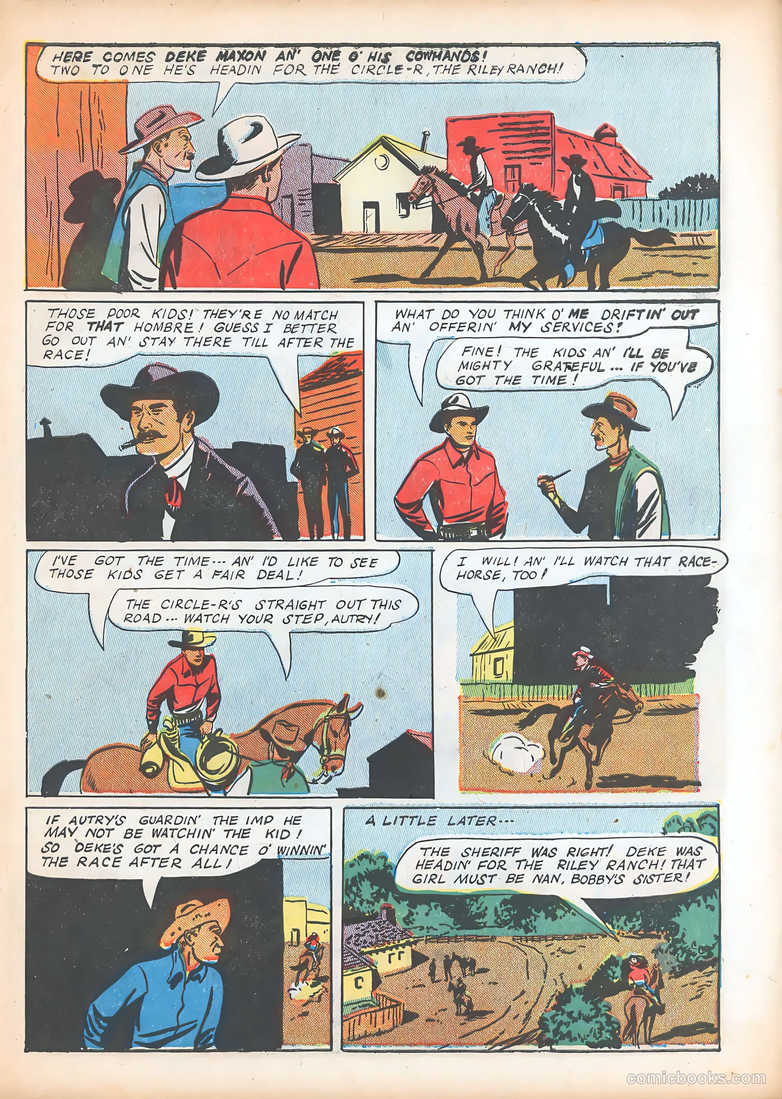 Gene Autry Comics #2 — page 40 of 53