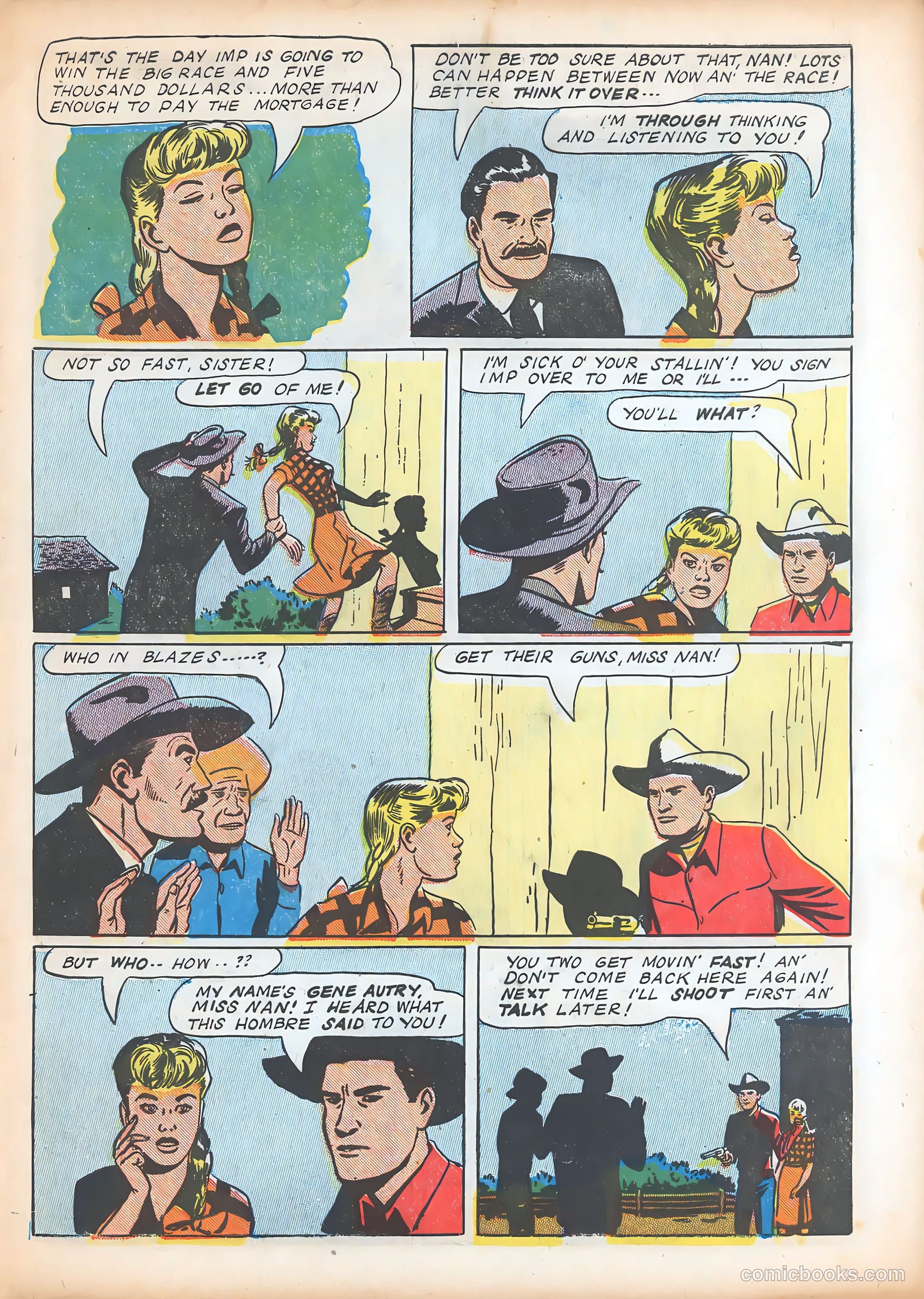 Gene Autry Comics #2 — page 42 of 53
