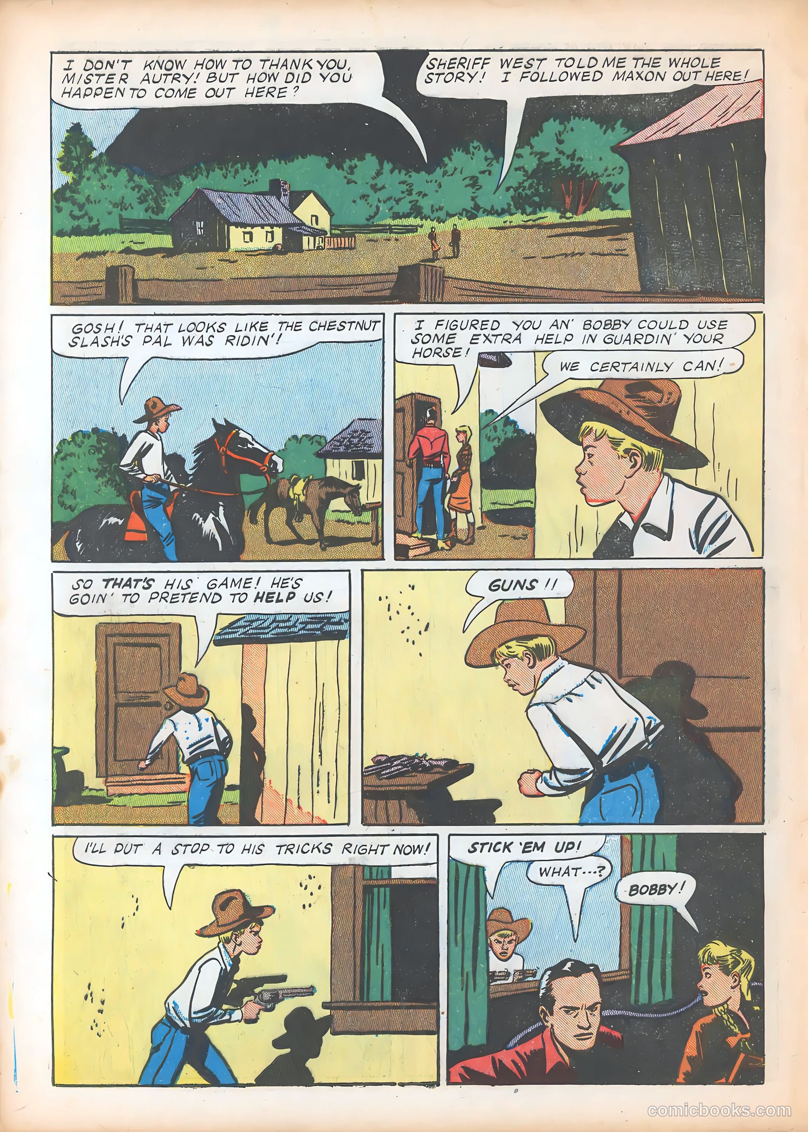Gene Autry Comics #2 — page 43 of 53