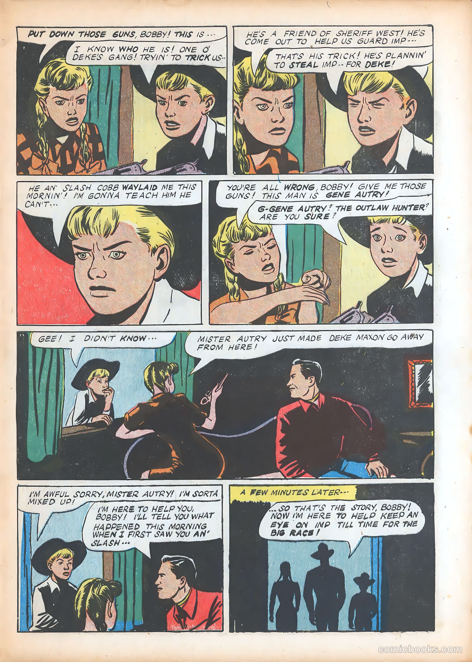 Gene Autry Comics #2 — page 44 of 53