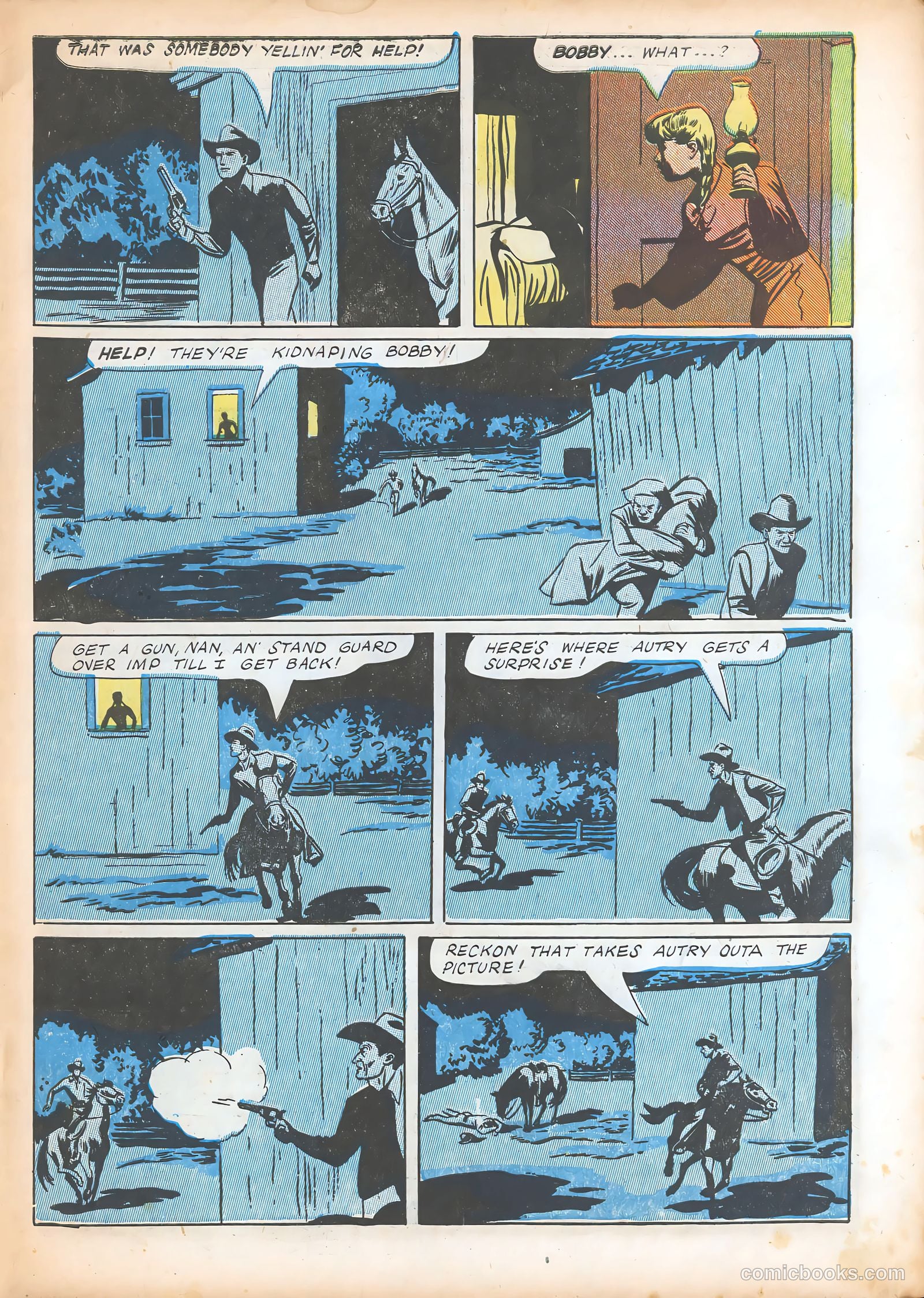 Gene Autry Comics #2 — page 46 of 53