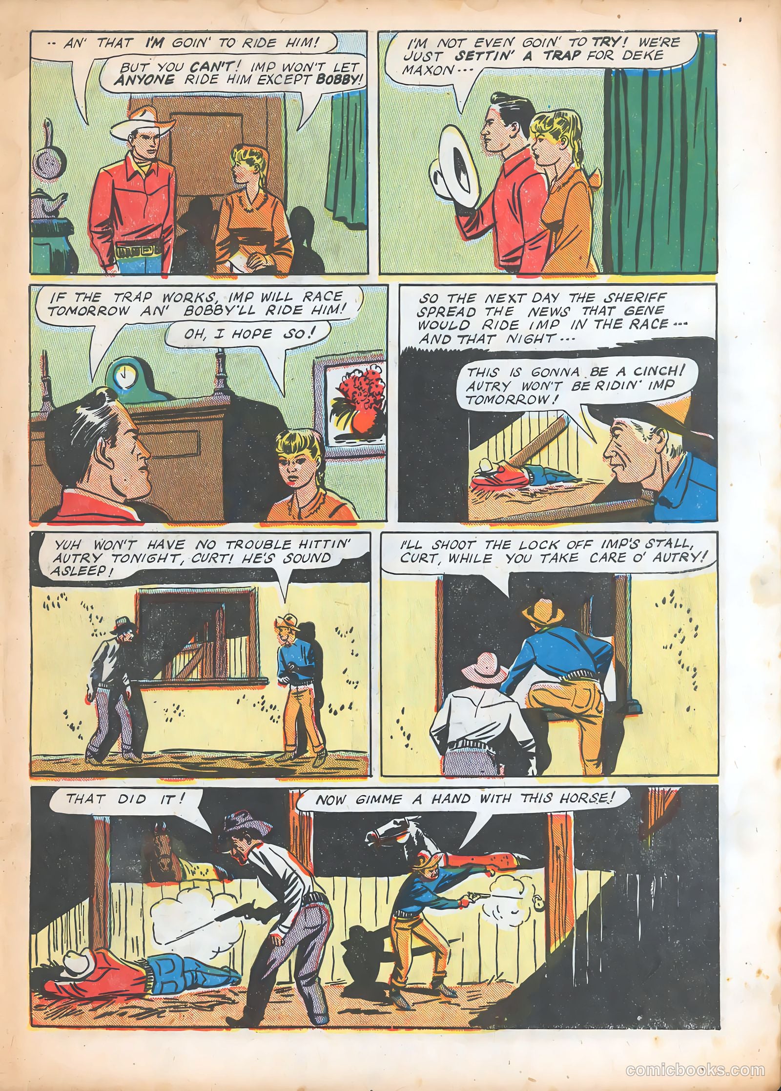 Gene Autry Comics #2 — page 48 of 53