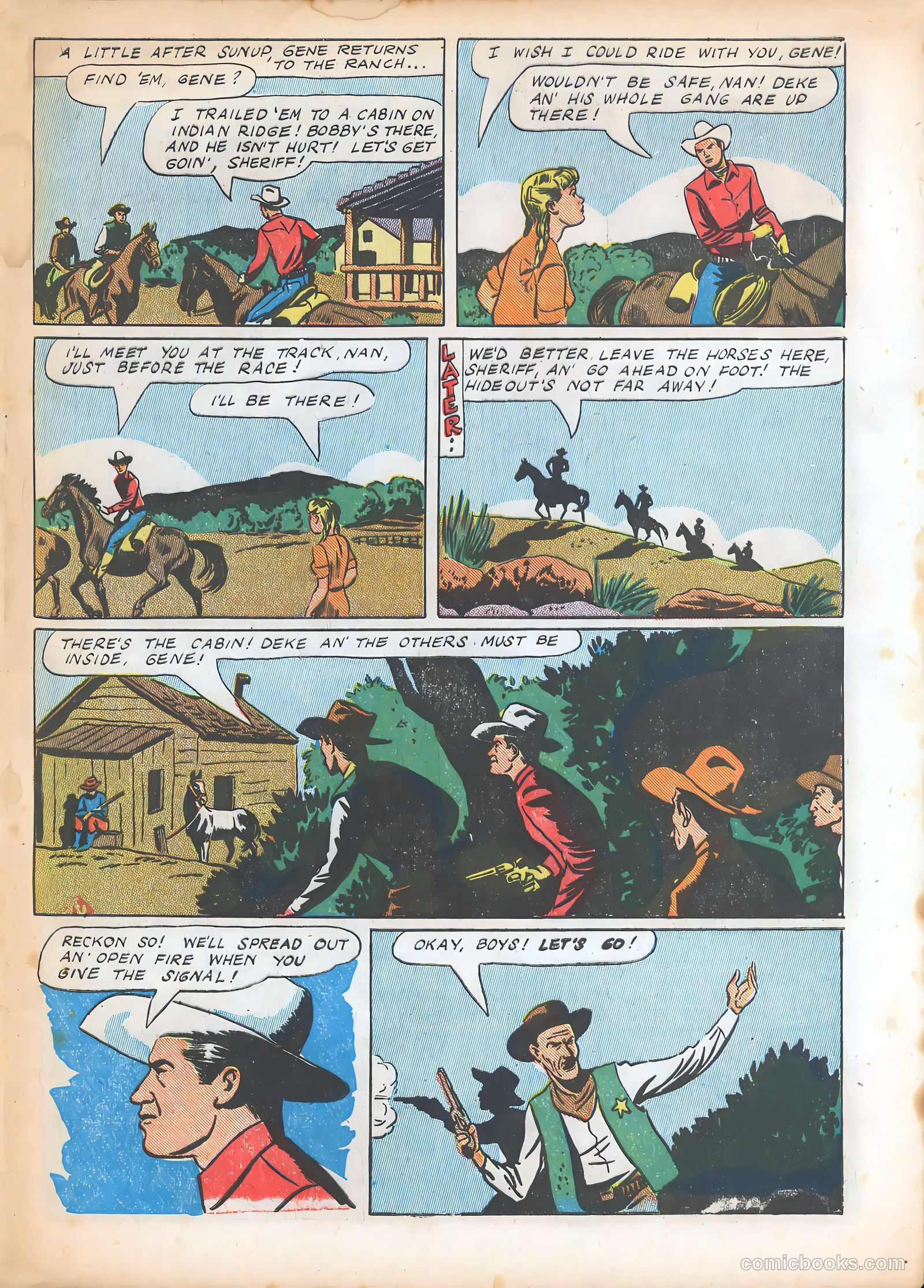 Gene Autry Comics #2 — page 50 of 53